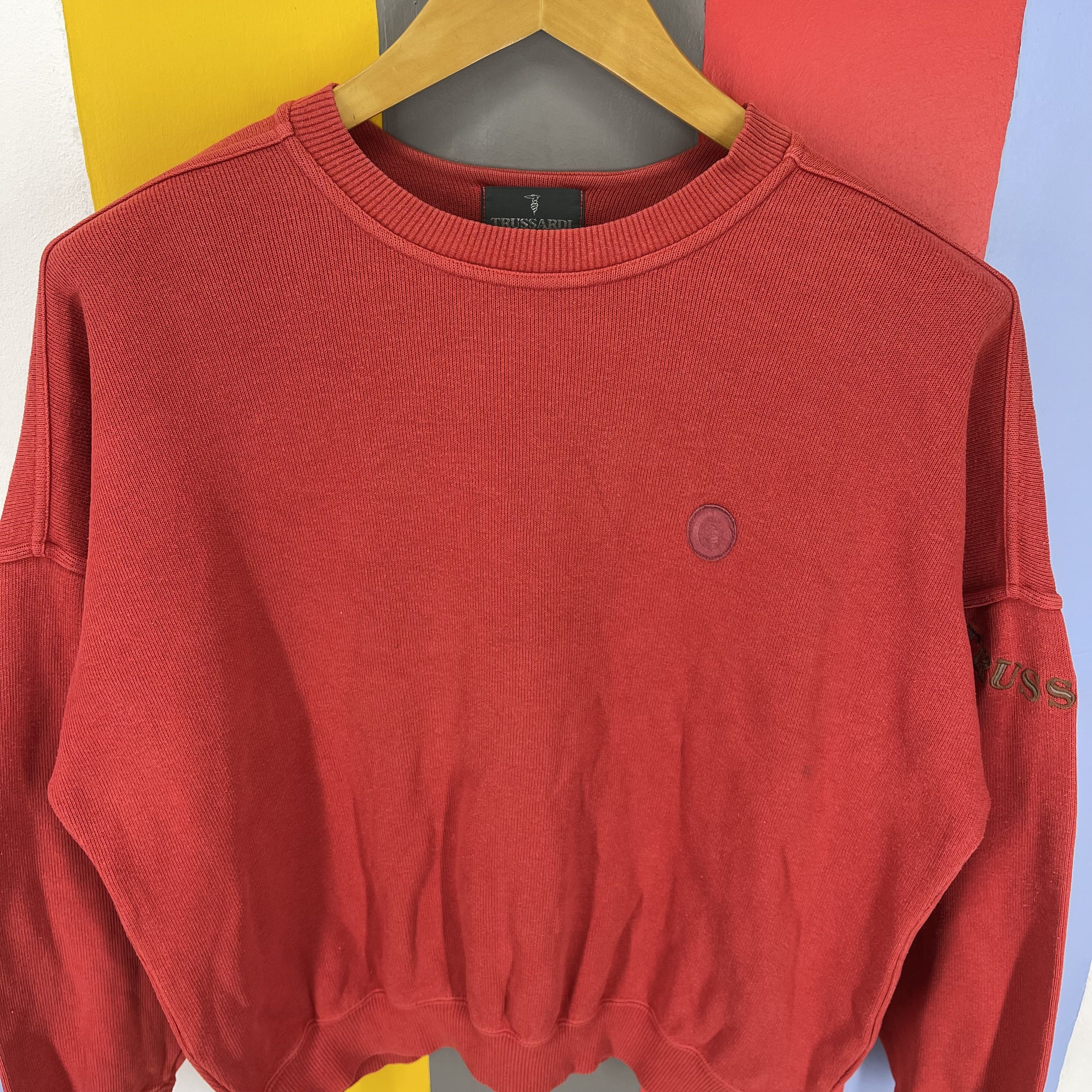 Trussardi TRUSSARDI Crew Neck Sweatshirt #1364/AU Size US M / EU 48-50 / 2 - 2 Thumbnail