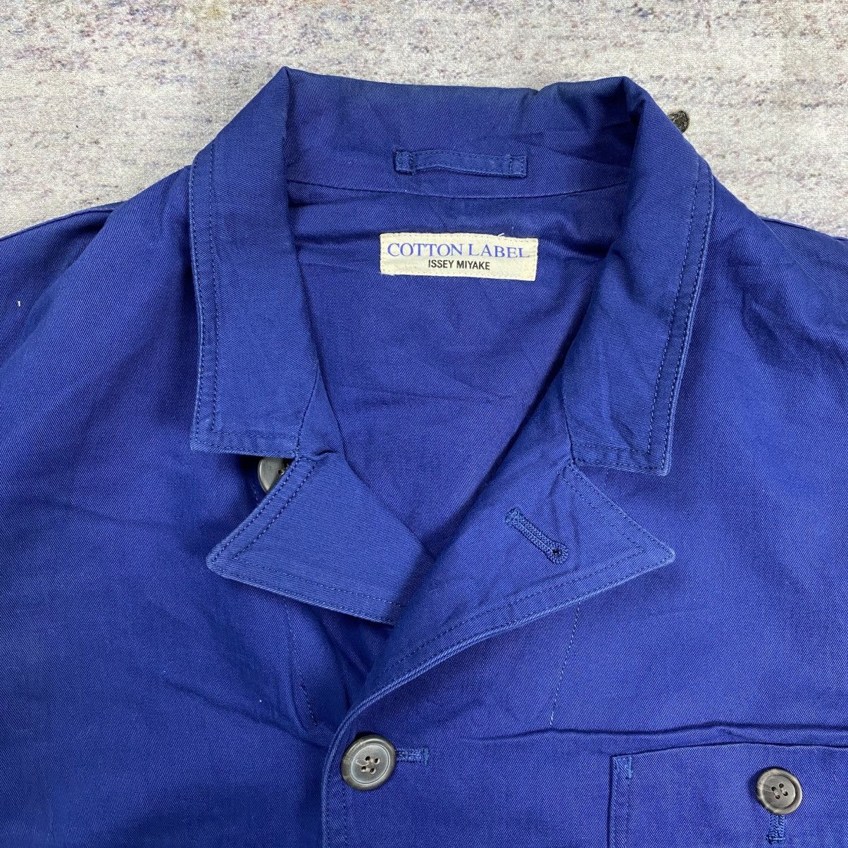 Issey Miyake Issey miyake cotton label chore jacket Size US L / EU 52-54 / 3 - 7 Thumbnail
