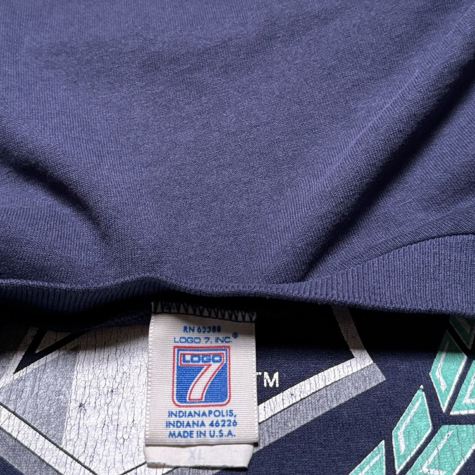 Logo 7 Vintage 90s Logo 7 NFC Champs 1992 Super Bowl T Shirt XL Size US XL / EU 56 / 4 - 3 Thumbnail