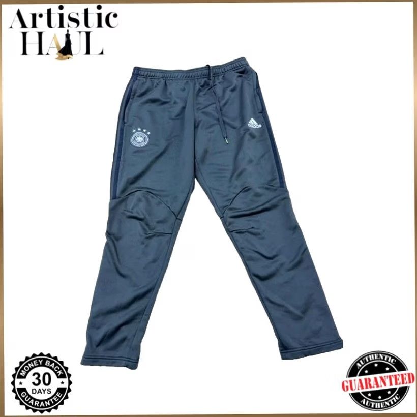 Adidas Adidas Germany Soccer Track Pants Men's XL blue Track Pants Size US 36 / EU 52 - 2 Thumbnail