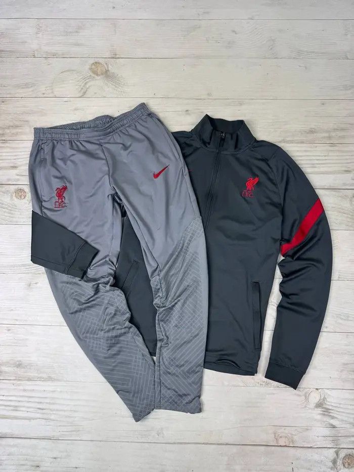 Nike Nike Liverpool Tracksuit Jacket And Pants Football Soocer Size US M / EU 48-50 / 2 - 1 Thumbnail