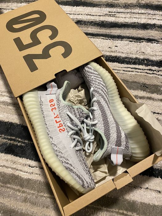 Blue tint sale 35 yeezy