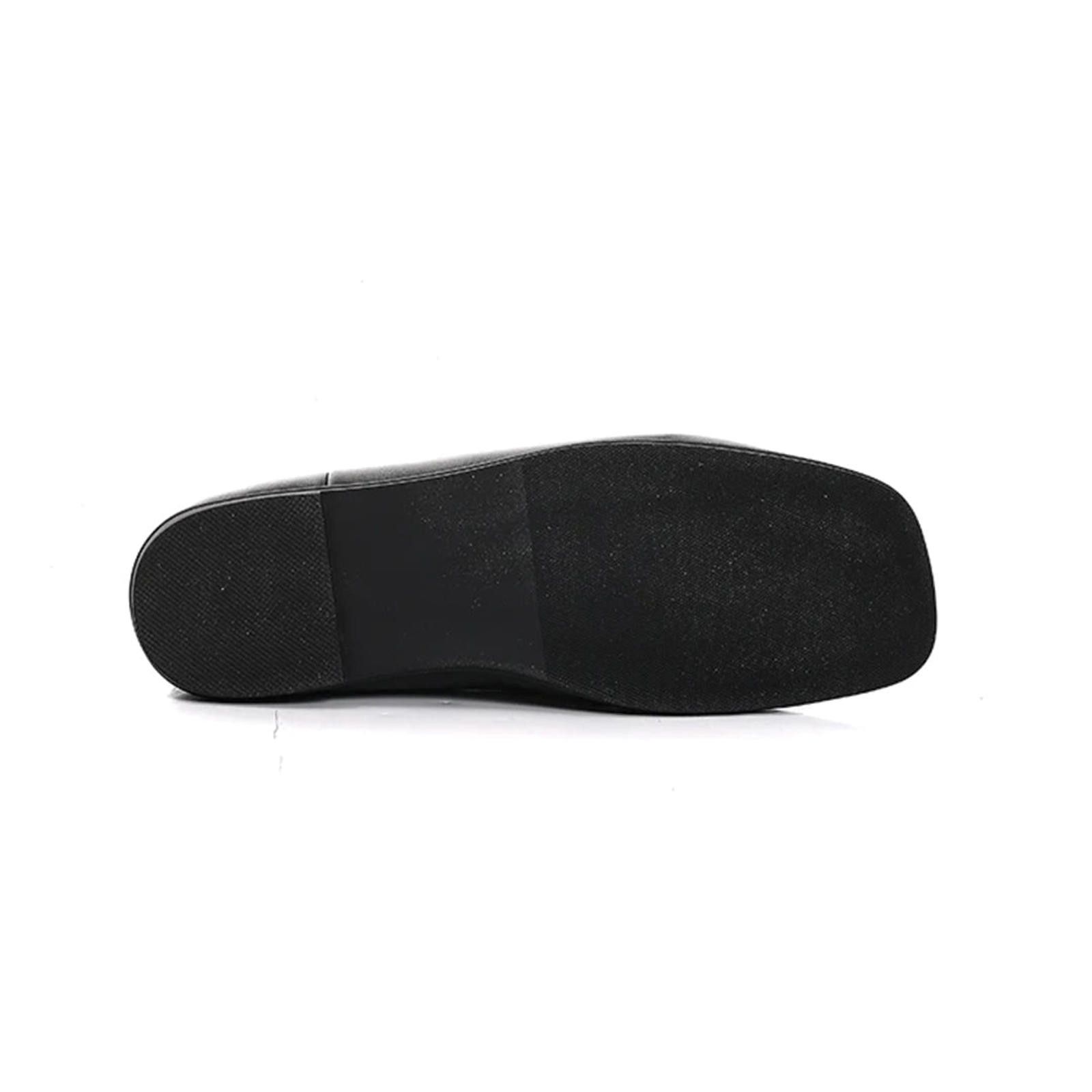 Leather Minimalist Round-Toe Slip-On Loafers Size US 10 / EU 43 - 5 Thumbnail