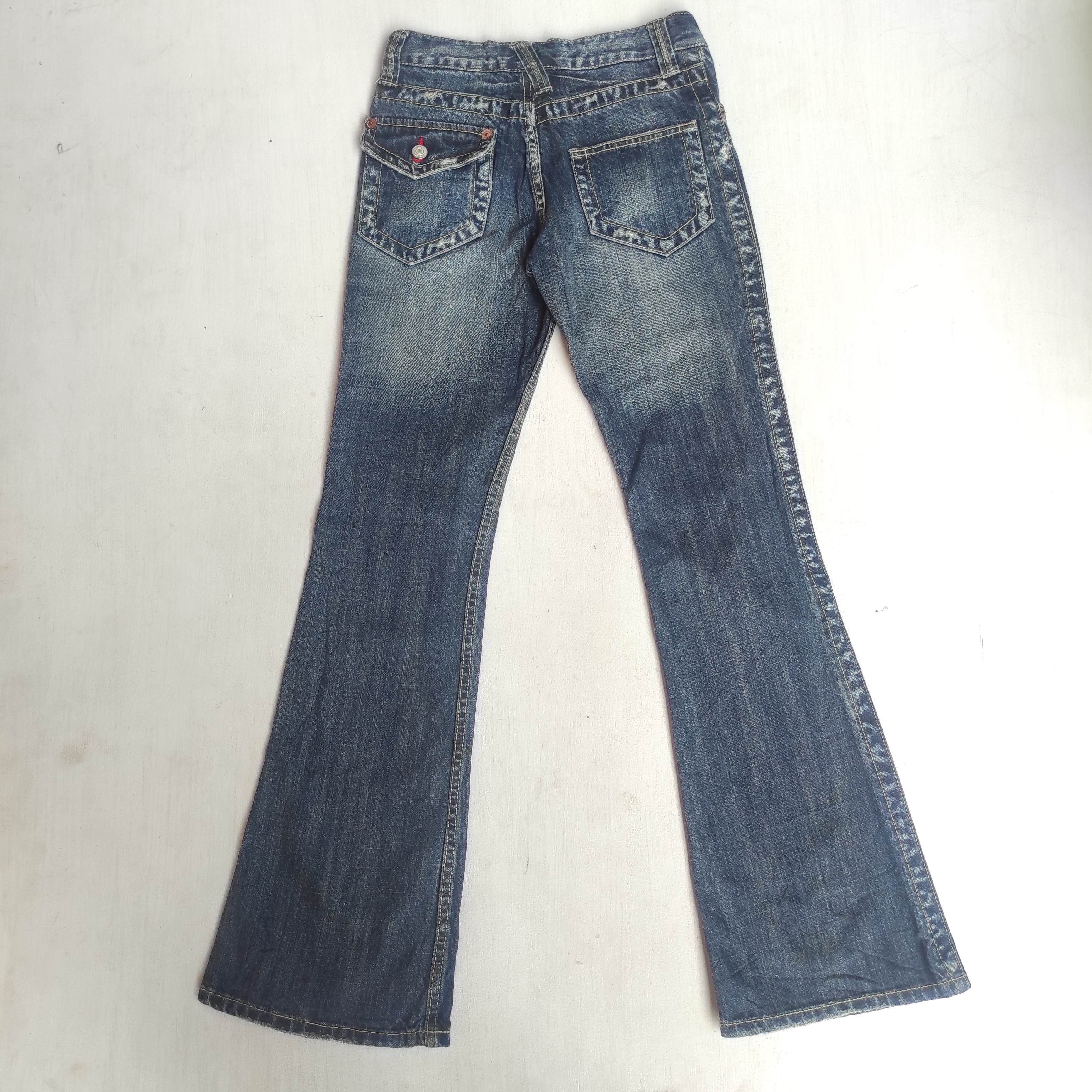 Hysteric Glamour Flare Jeans ORIRIN Low Rise Boot cut Denim Size 26" / US 2 / IT 38 - 17 Thumbnail