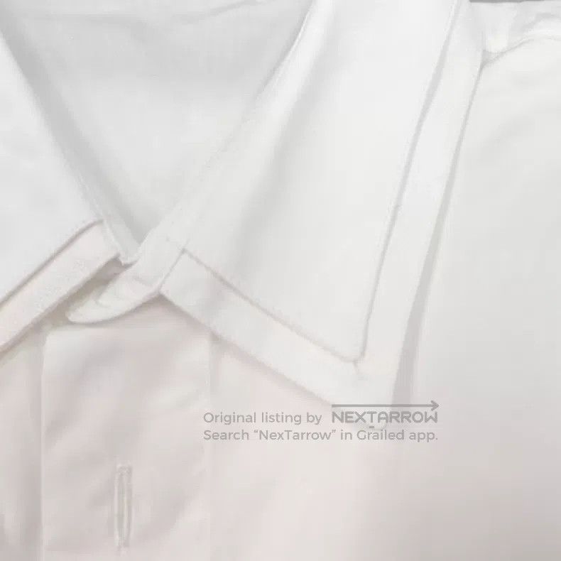 Dior Dior White double-collar design shirt Size XS / US 0-2 / IT 36-38 - 7 Thumbnail