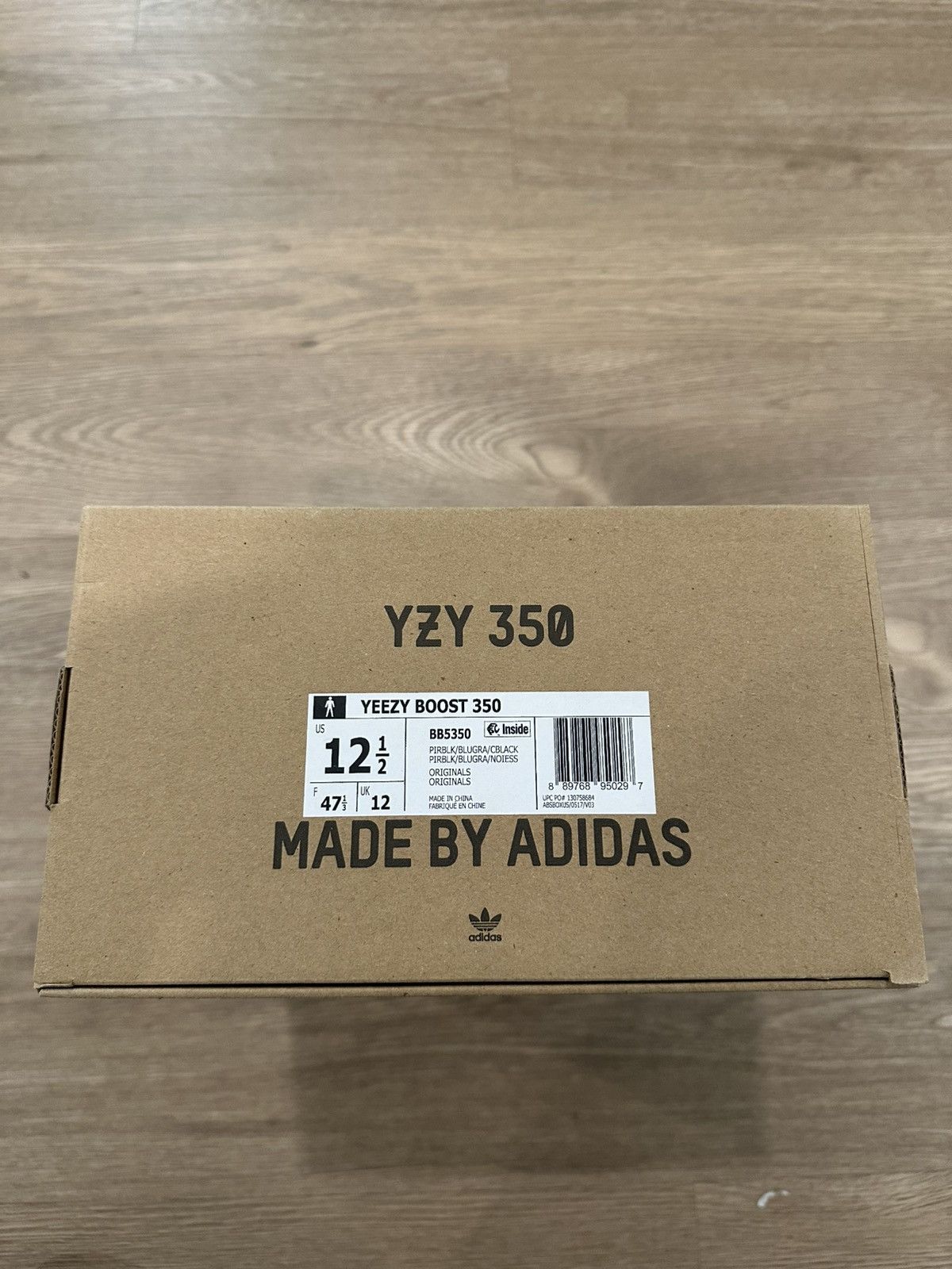 Yeezy Size 12.5- Adidas Yeezy Boost 350 2023 Pirate Black Size US 12.5 / EU 45-46 - 8 Thumbnail