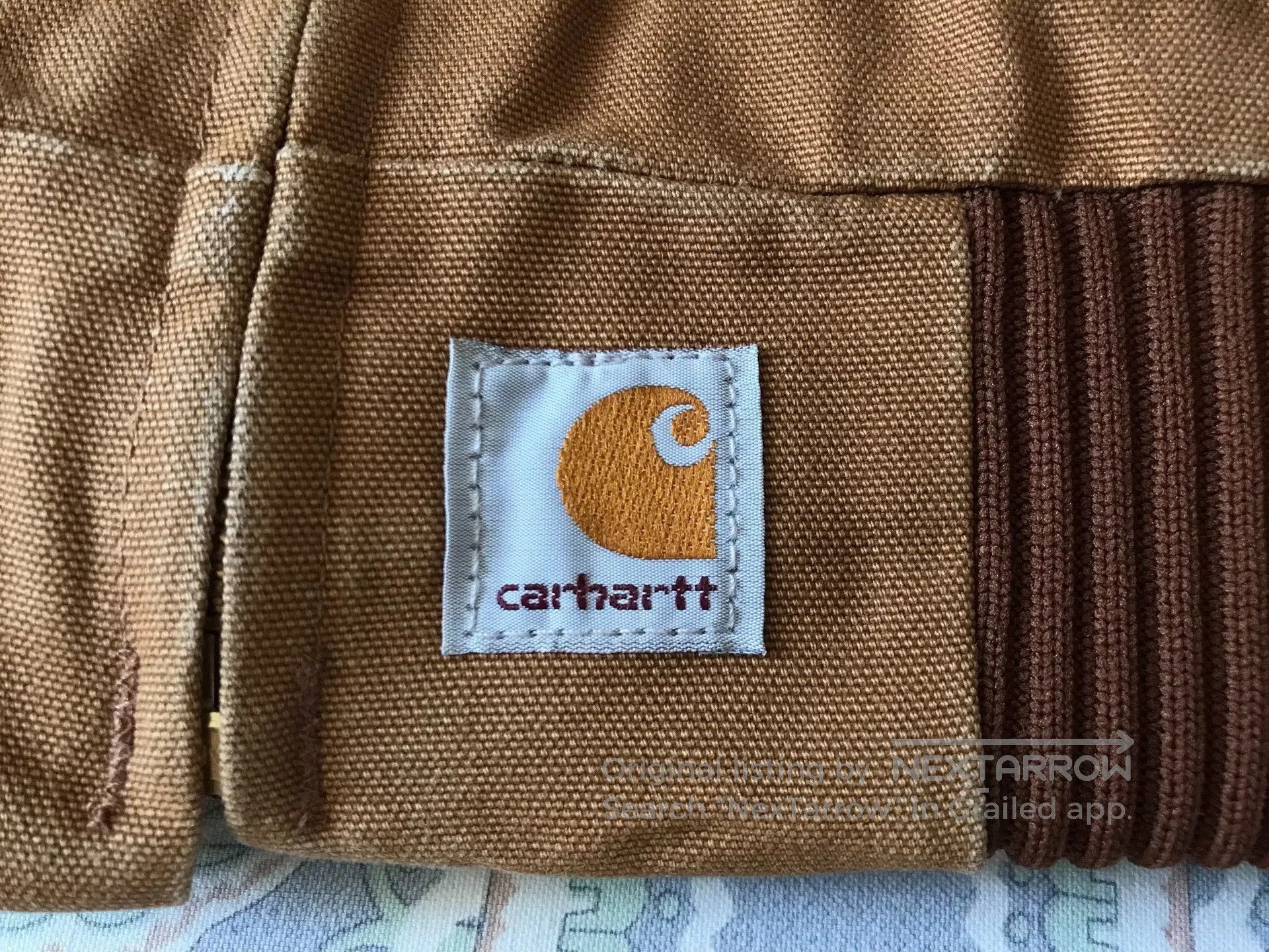 Carhartt Carhartt J13 Brown Canvas Jacket. Size US XL / EU 56 / 4 - 8 Thumbnail