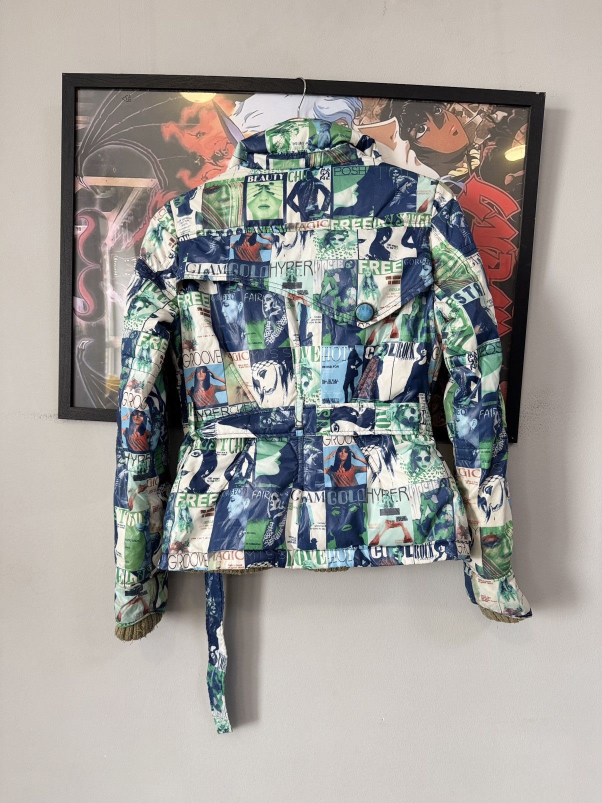 Miss Sixty Miss Sixty multicoloured bomber jacket with adjustable waist Size XS / US 0-2 / IT 36-38 - 6 Thumbnail