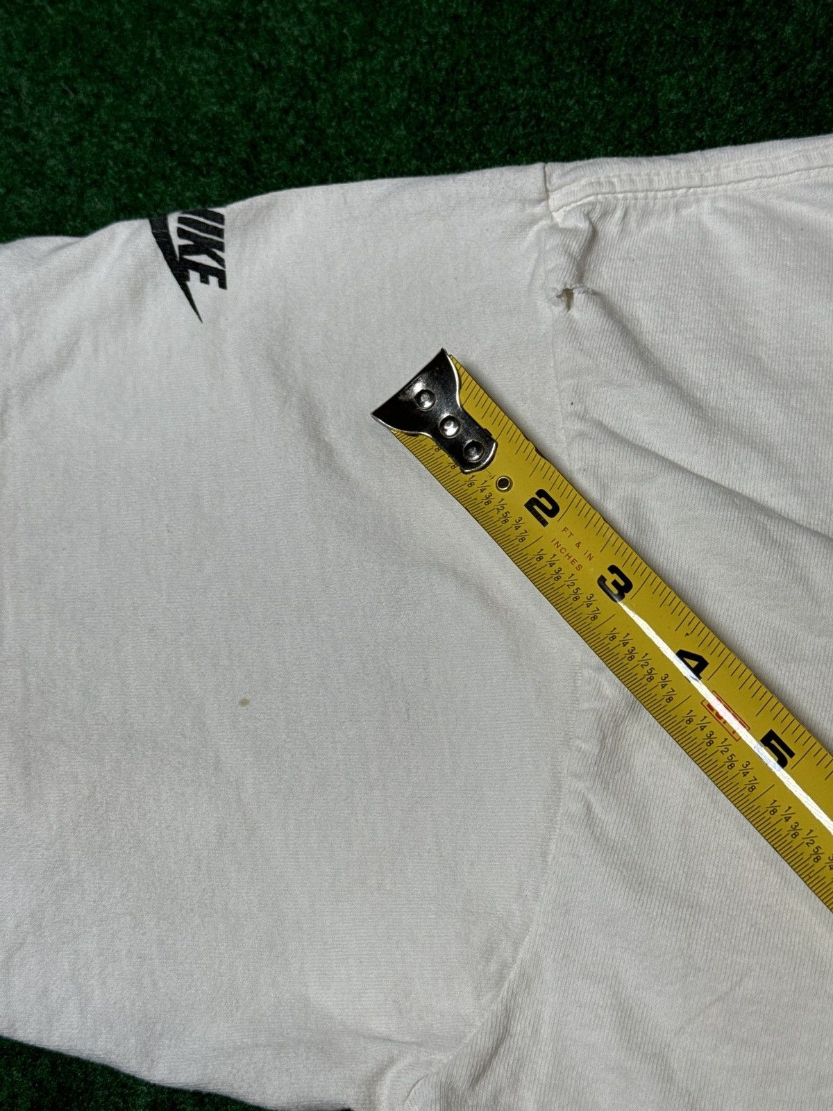 Jordan Brand × Nike × Vintage Vintage 80s 90s Nike Jordan Grey Tag ICONIC Graphic T Shirt Size US L / EU 52-54 / 3 - 13 Thumbnail