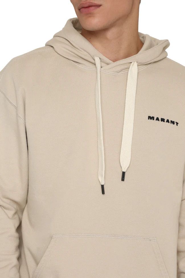 Isabel Marant o1mle0624 Marcello Hoodie in Beige Size US M / EU 48-50 / 2 - 5 Thumbnail