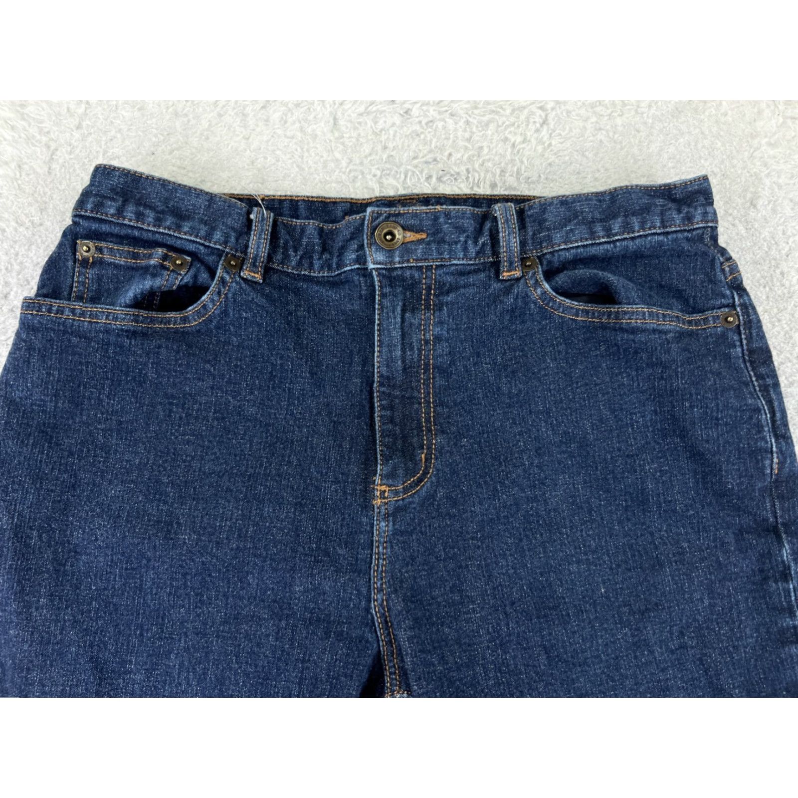 Ralph Lauren VINTAGE Ralph Lauren Jeans Women 10 Denim Straight 29x28 Blue - Classic USA Fit Mens? Size 32" / US 10 / IT 46 - 4 Thumbnail