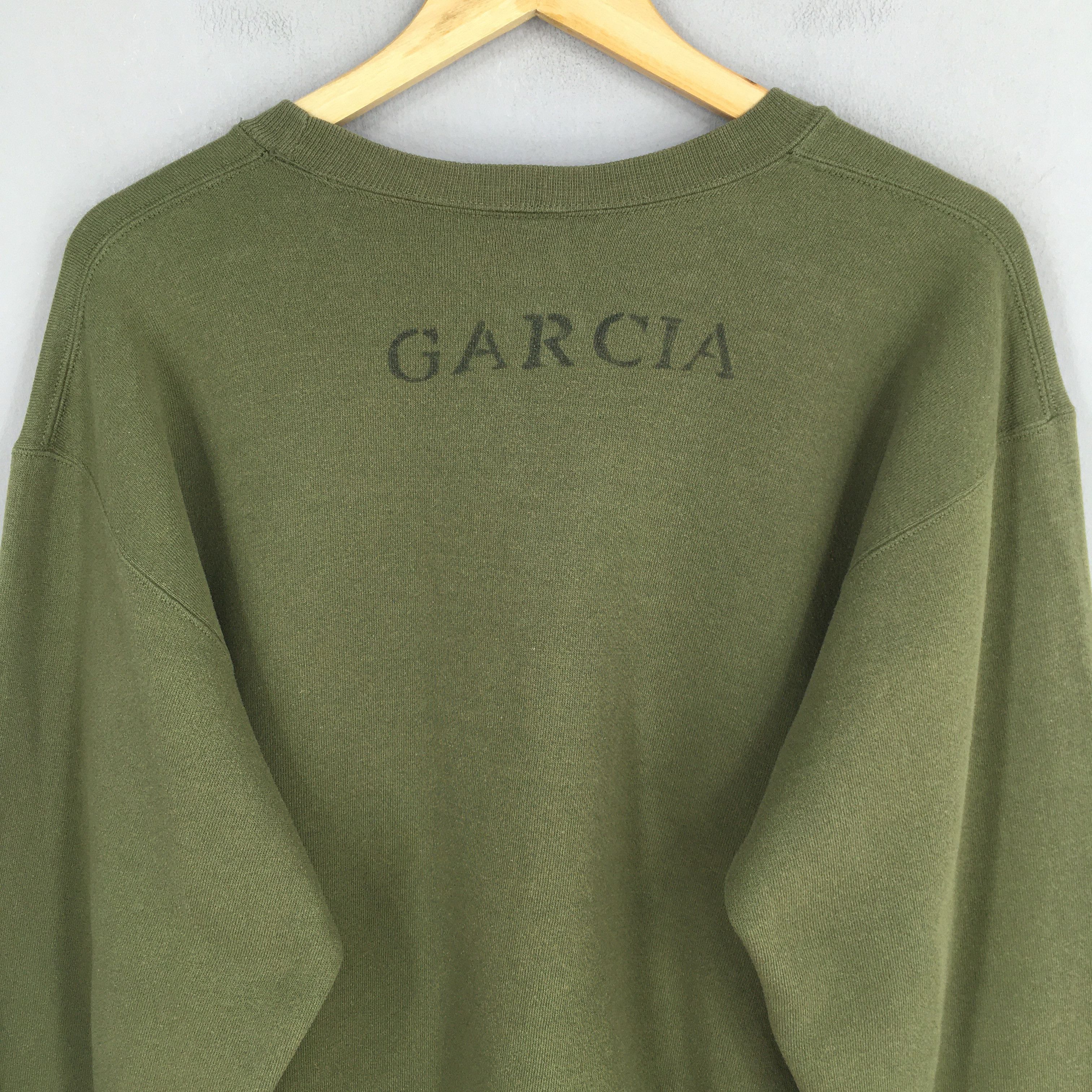 Soffe Vintage 90's Usmc Marines Green Sweatshirt Medium Size US M / EU 48-50 / 2 - 8 Thumbnail