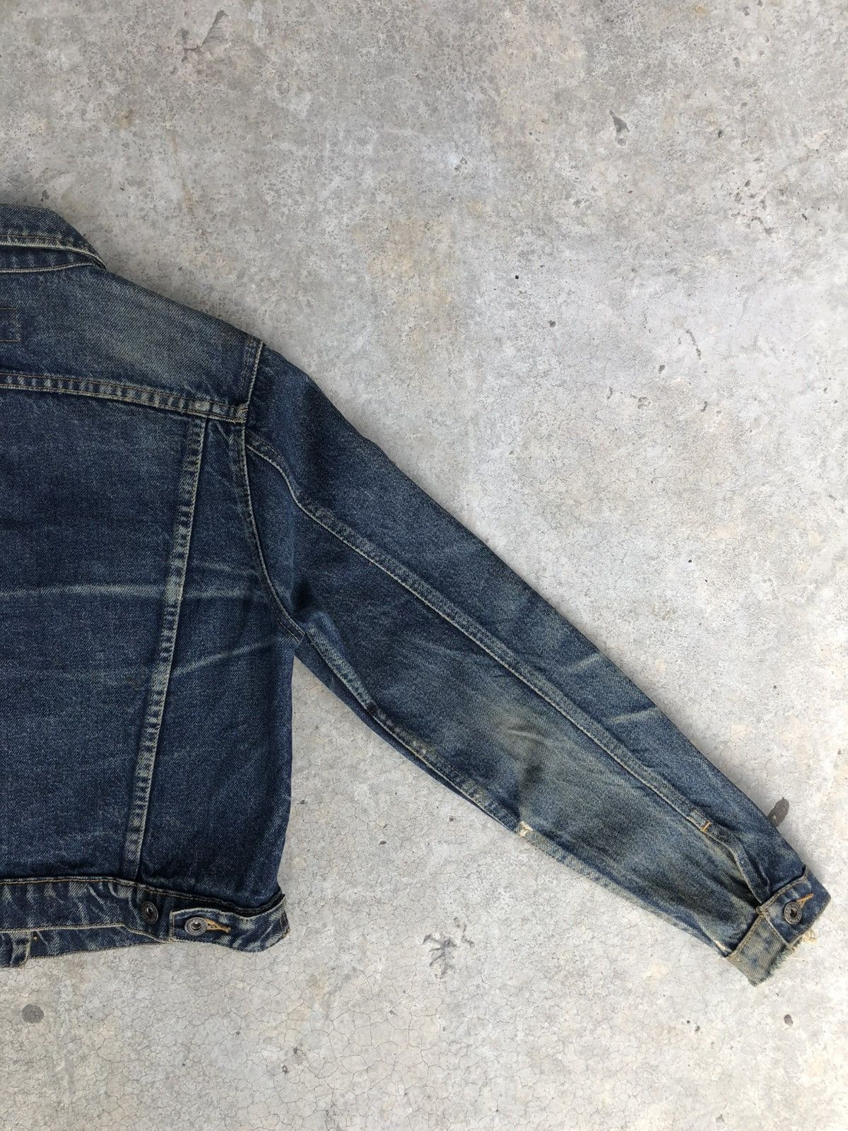 Ralph Lauren Vintage RL Ralph Lauren Denim Jacket Distressed Denim Size US XS / EU 42 / 0 - 12 Thumbnail