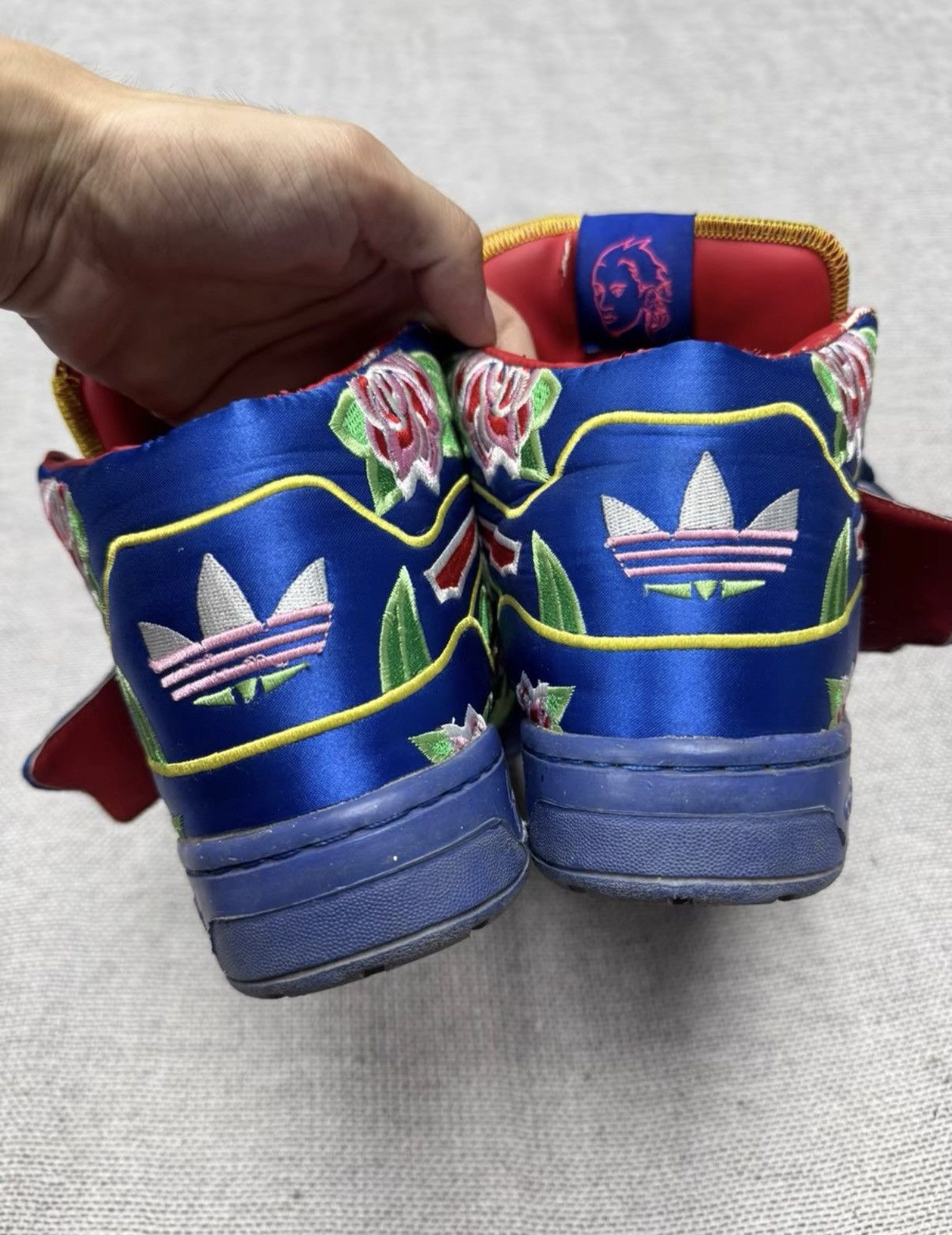 Adidas Adidas Jeremy Scott JS Wings Floral Q21475 K37 Size US 8.5 / EU 41-42 - 5 Thumbnail