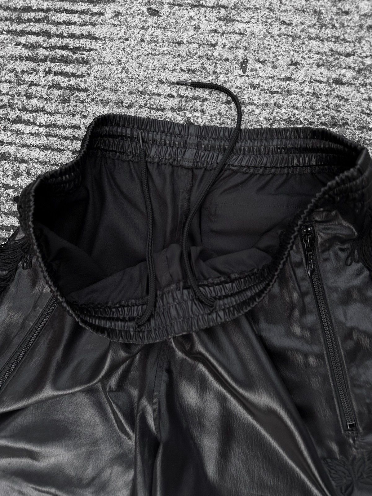 Needles Needles SS23 Black Fringe Bootcut Pants Size US 32 / EU 48 - 9 Thumbnail