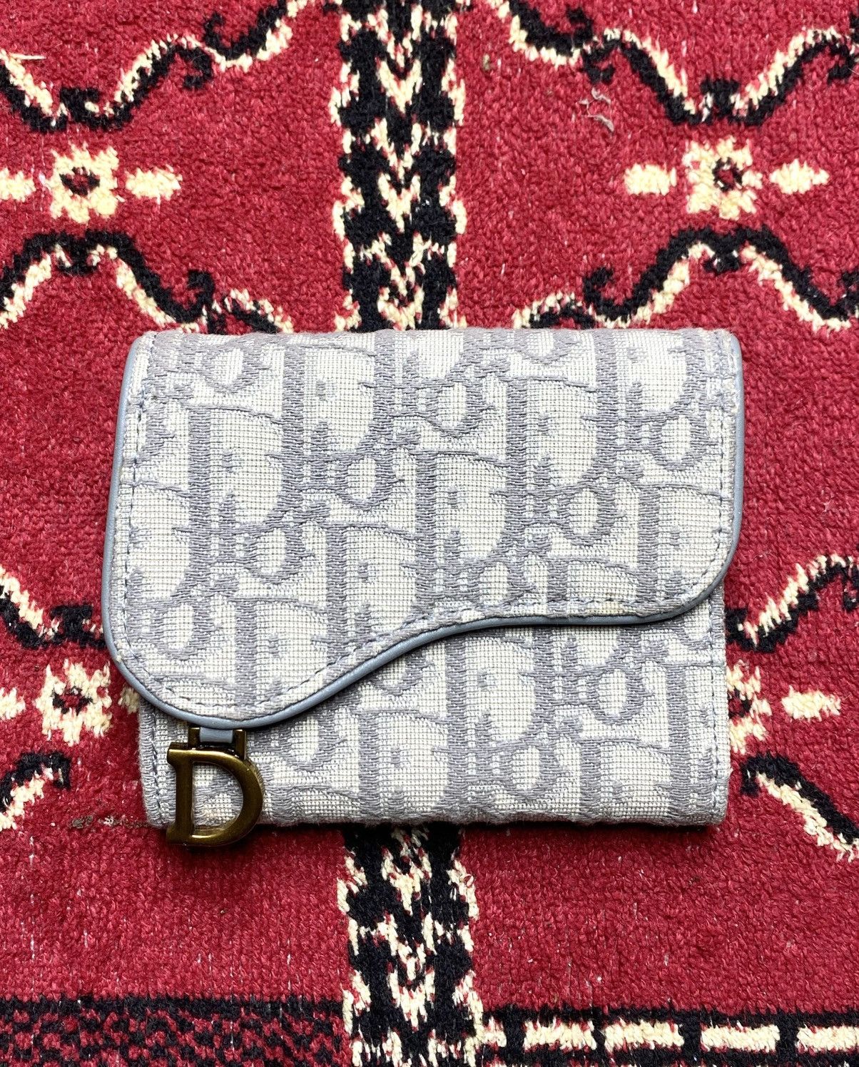 Dior - Oblique Saddle Wallet
