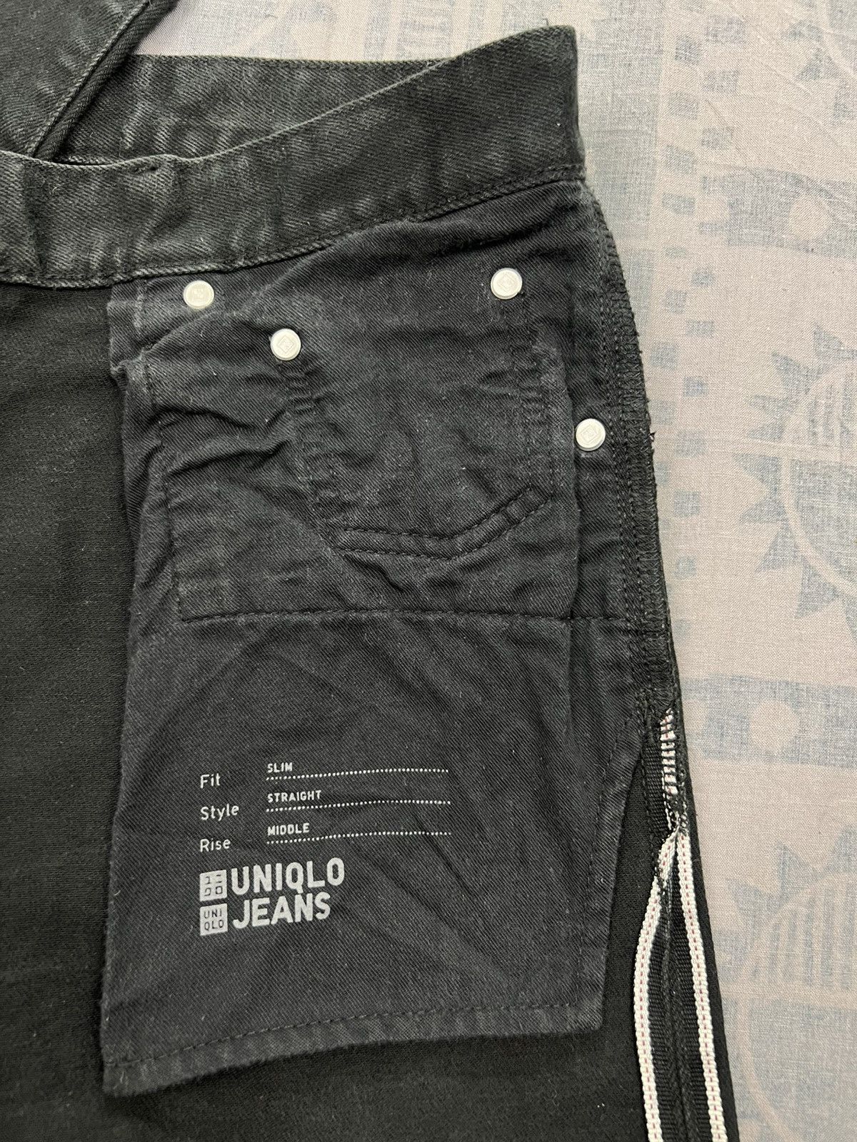 Uniqlo Uniqlo Seasoned Selvedge Jeans Size US 32 / EU 48 - 13 Thumbnail