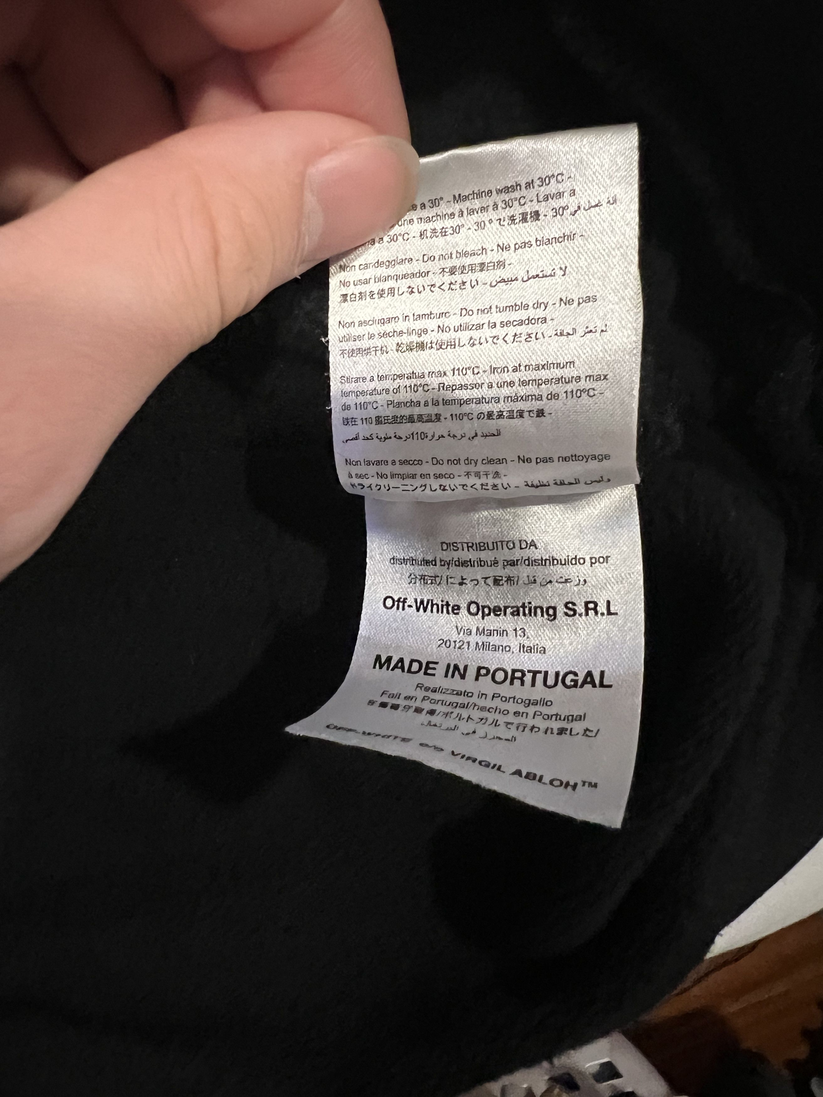 Off-White Off-White™ “Nebraska Cut Off” Diagonal Hoodie Size US S / EU 44-46 / 1 - 5 Thumbnail
