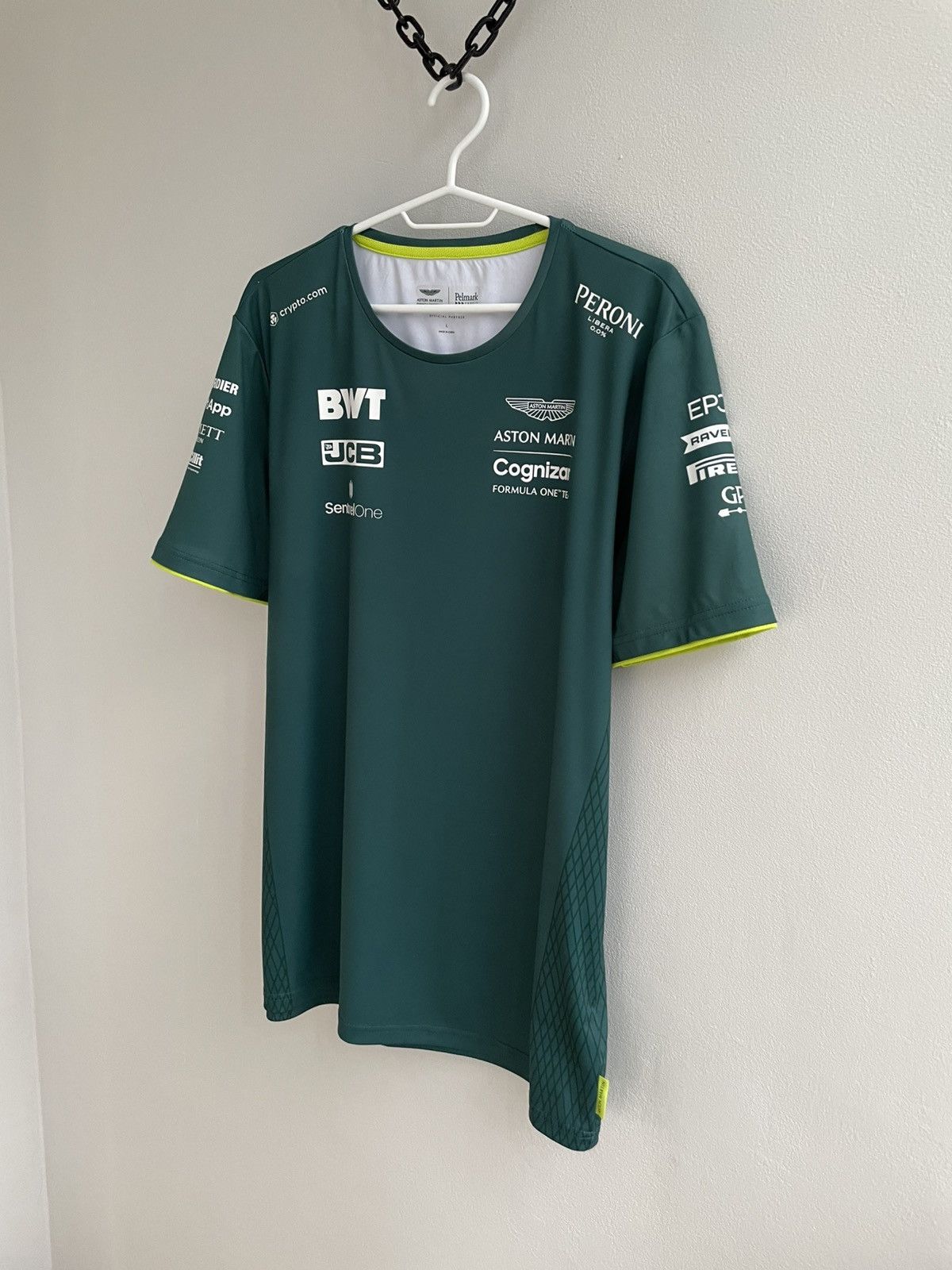 Formula 1 Aston Martin T Shirt Tee F1 Formula One Formula 1 Racing Size US L / EU 52-54 / 3 - 2 Thumbnail