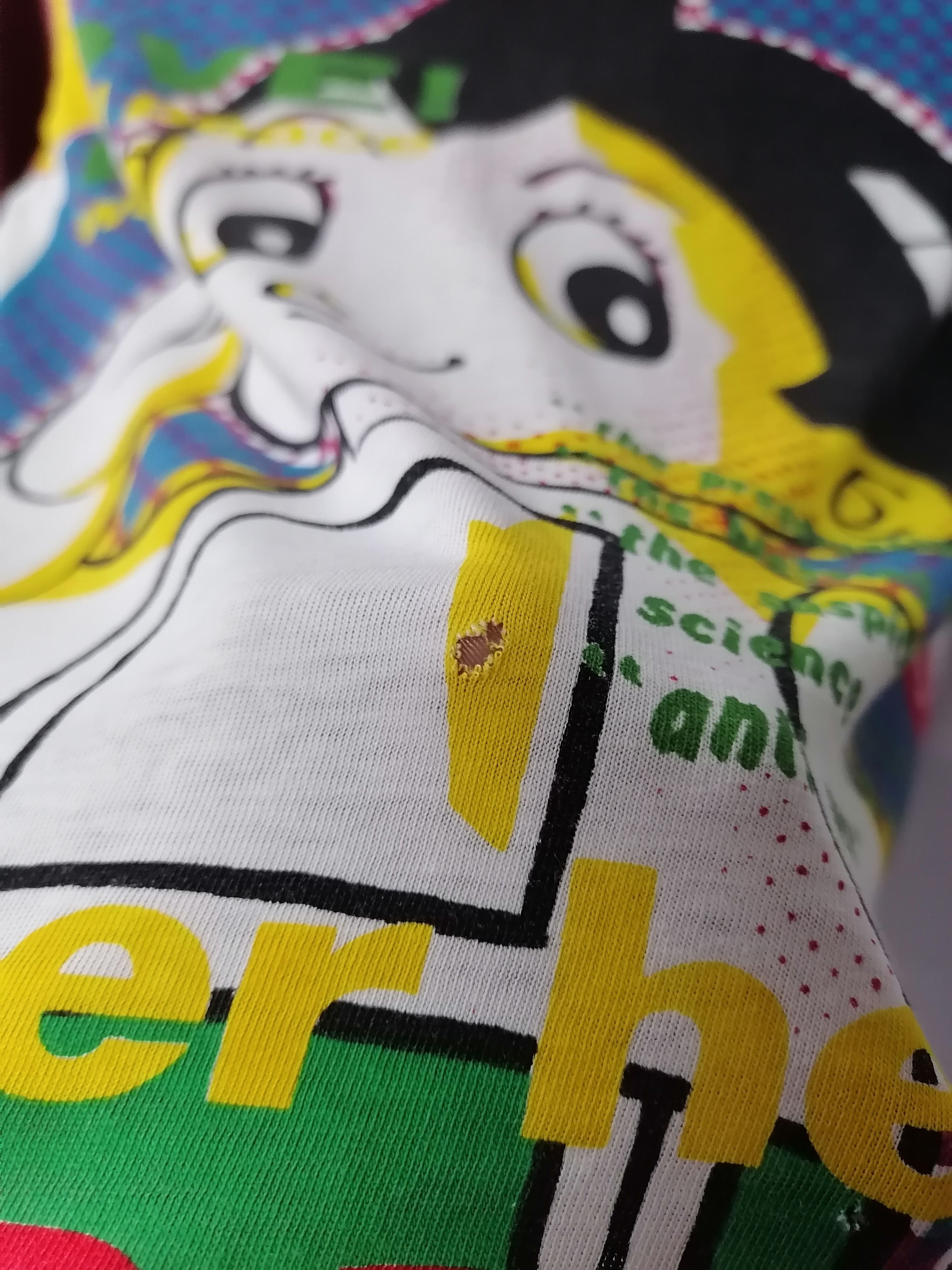 Anime × Vintage Trashed Faded Vintage Astro Boy Tezuka Production OVP Shirt Size US M / EU 48-50 / 2 - 4 Thumbnail