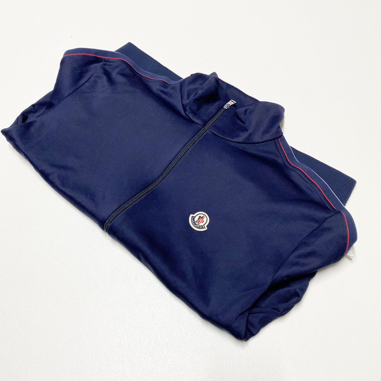 Moncler Moncler tricot zip sweatshirt jacket size 2XL XXL navy blue Size US XXL / EU 58 / 5 - 6 Thumbnail