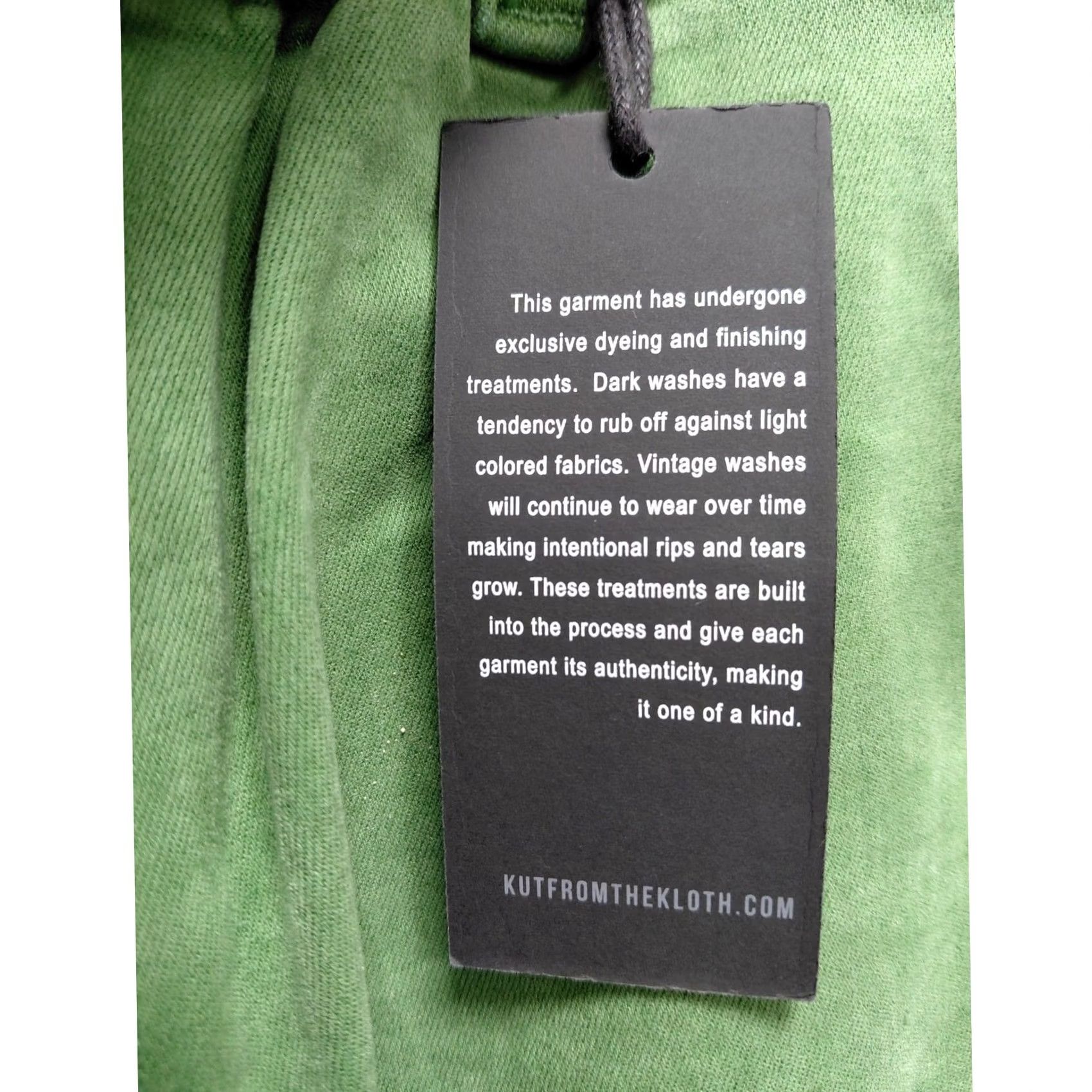 Vintage VINTAGE KUT FROM THE KLOTH Rachael Paper Bag Waist Pants Green Size 8 Women Regular High Rise Comfort Solid Spring Fall 90s Mens Womens Size 30" / US 8 / IT 44 - 7 Thumbnail