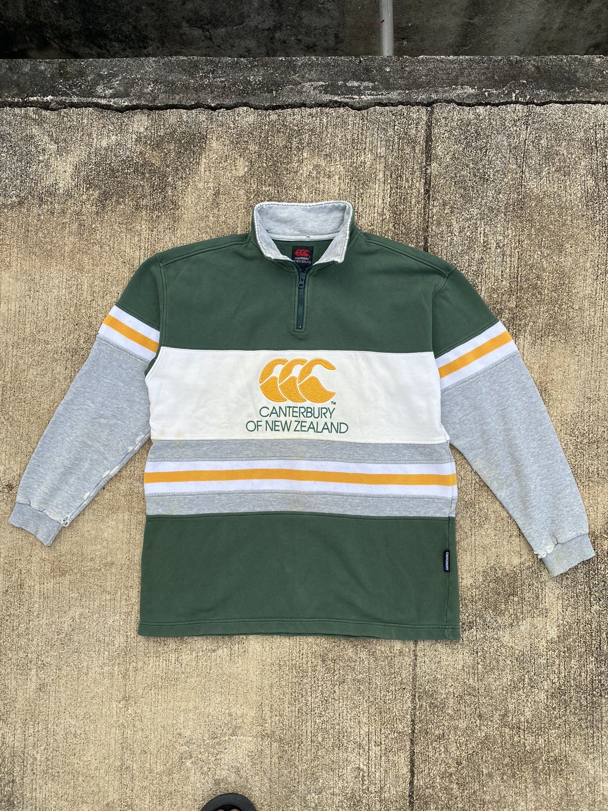 Canterbury of New Zealand Vintage Distressed Canterbury Of New Zealand Longsleeve Size US L / EU 52-54 / 3 - 3 Thumbnail