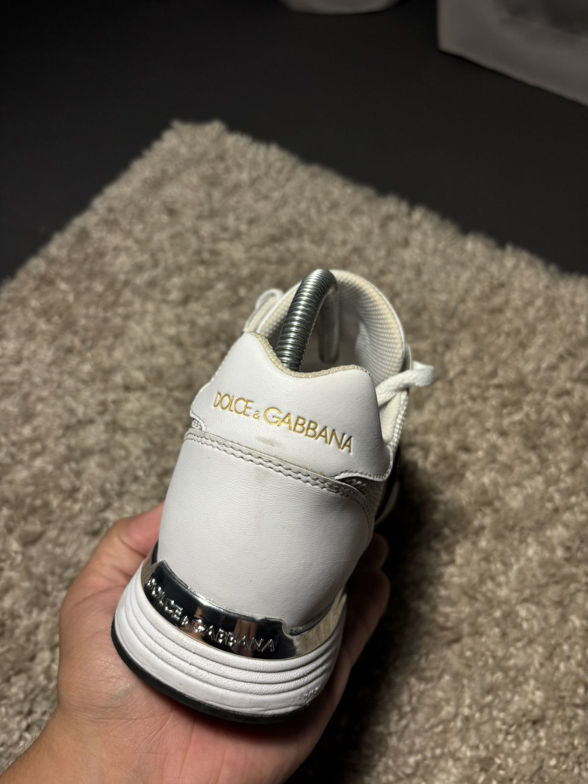 Dolce & Gabbana Leather sneakers Dolce & Gabbana Size US 9 / EU 42 - 7 Thumbnail