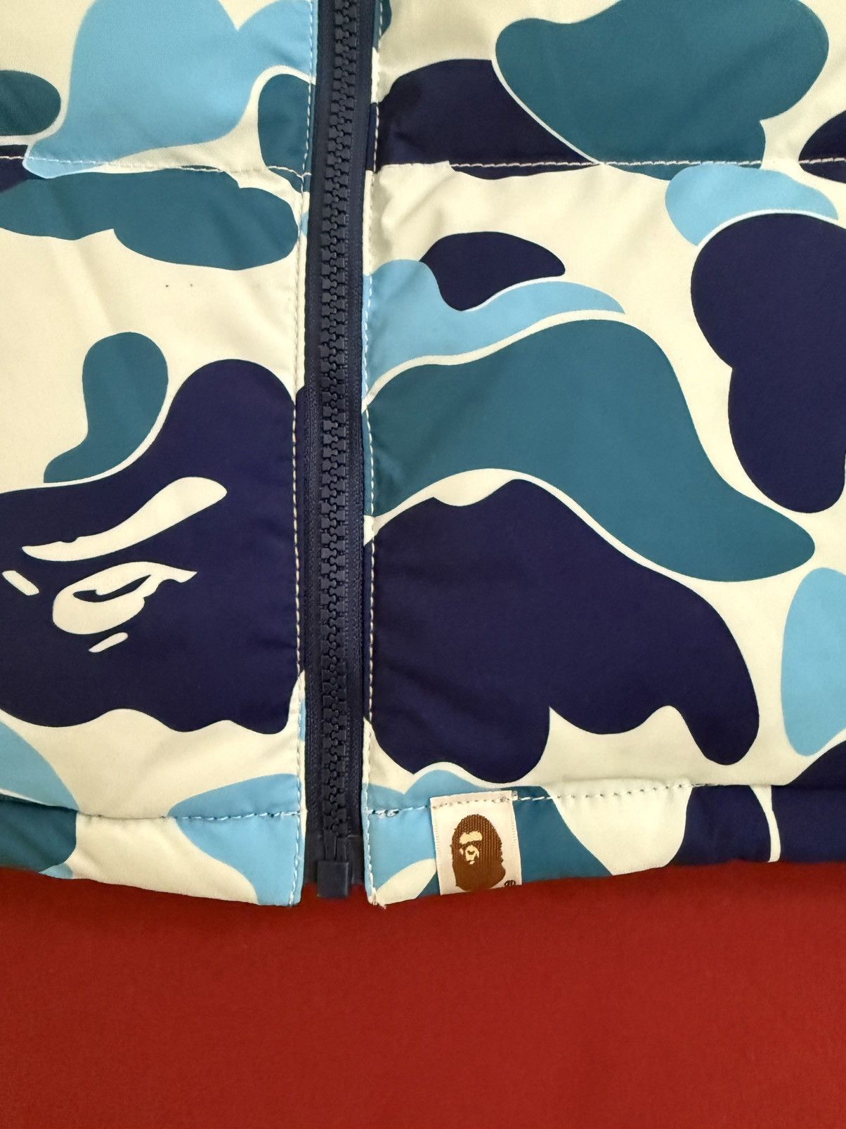 Bape Bape ABC blue camo reversible Vest Size US M / EU 48-50 / 2 - 4 Thumbnail