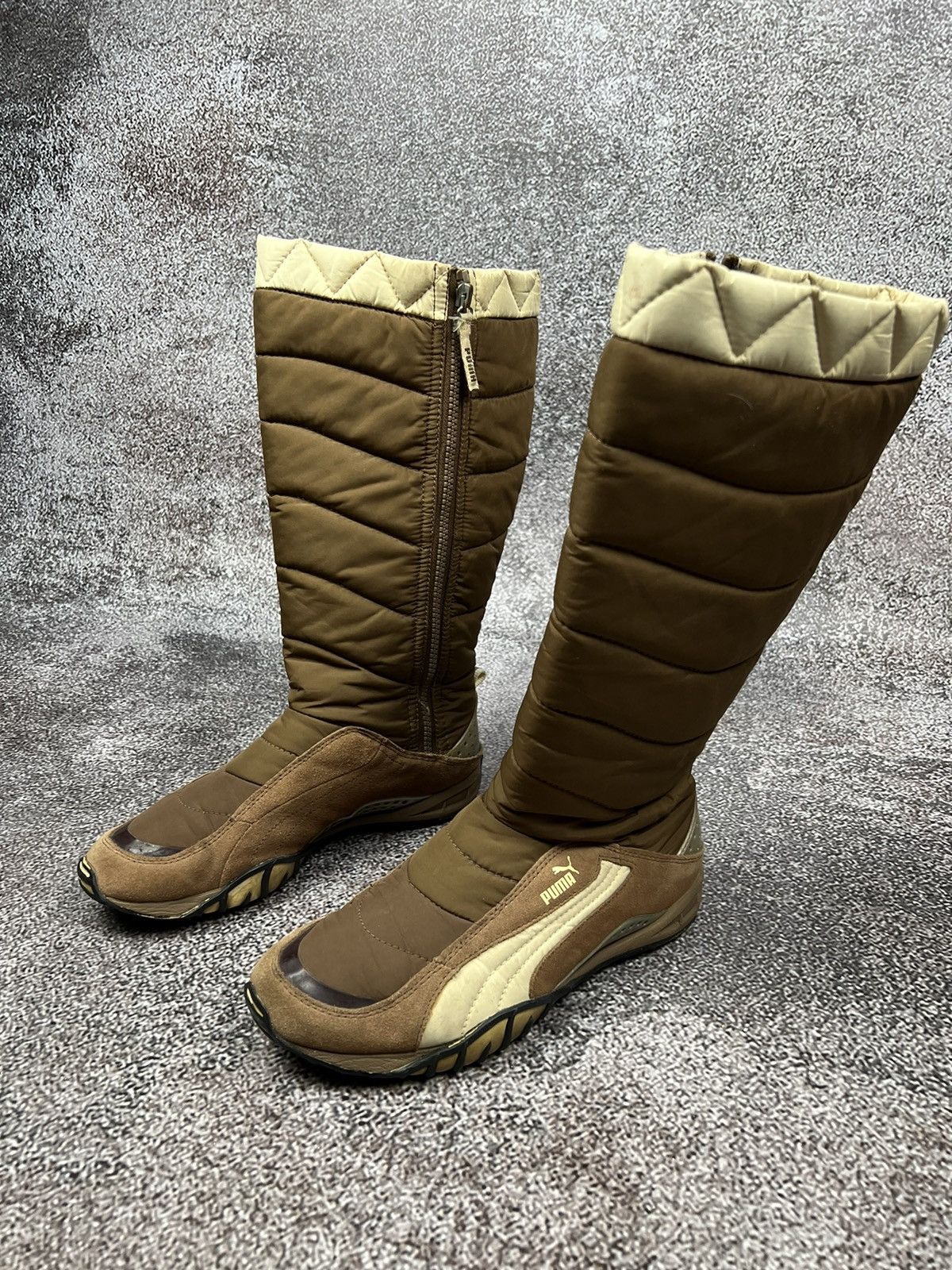 Puma Puma Archive Snow Boots Suede 8us Vintage y2k size 40 moon Size US 9 / IT 39 - 4 Thumbnail