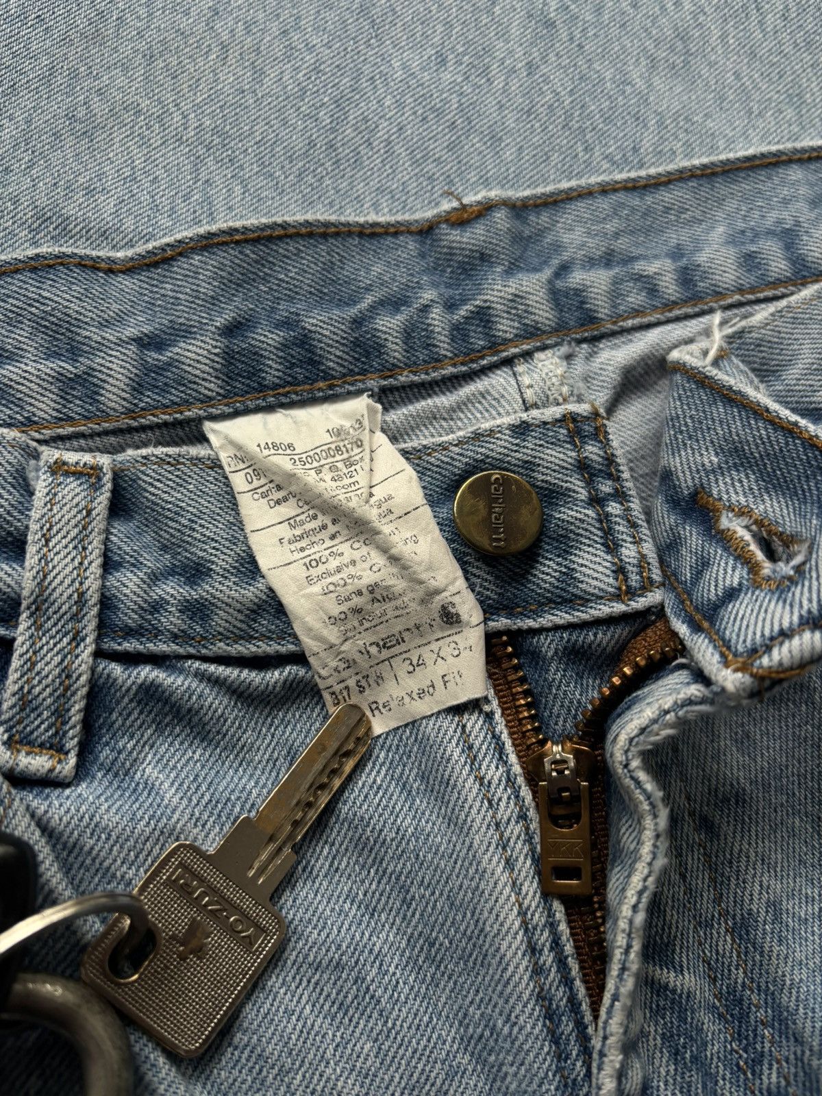 Carhartt carhartt jeans B17 size 34 relaxed fit Size US 34 / EU 50 - 8 Thumbnail