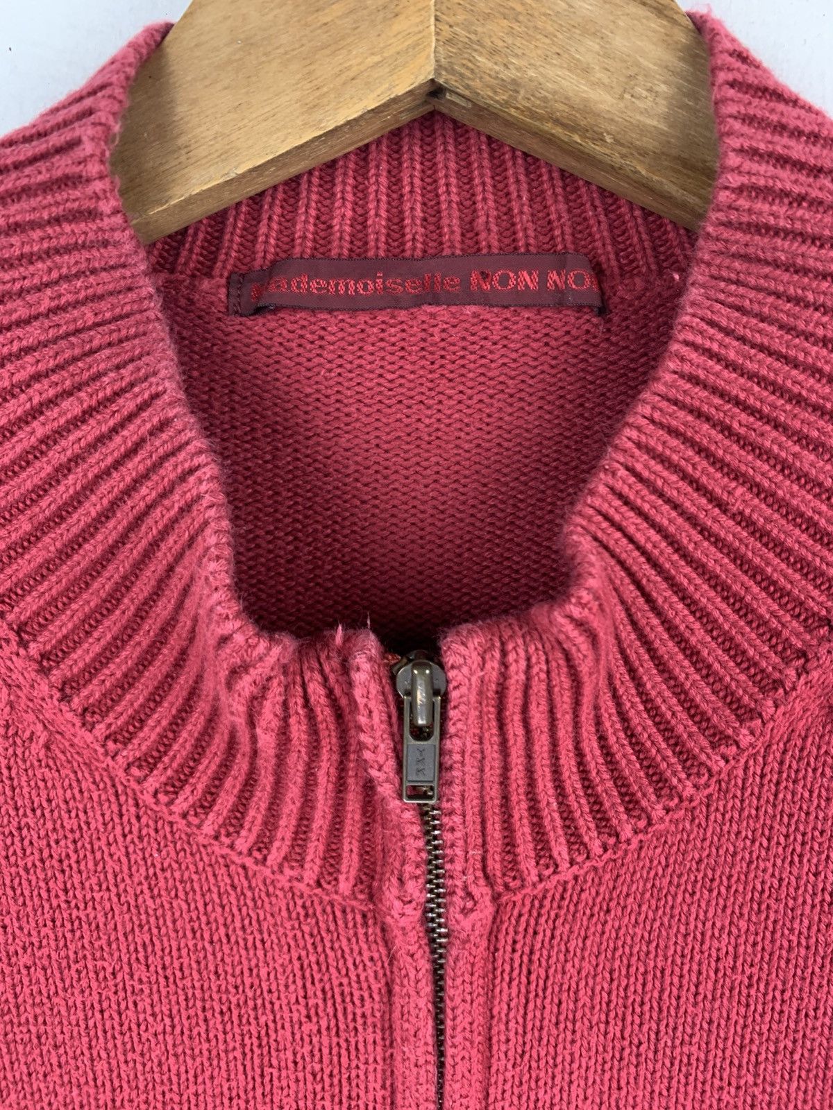 Mademoiselle Non Non Mademoiselle Non Non Fullzipper Knit Sweater Nice Design Size US M / EU 48-50 / 2 - 3 Thumbnail