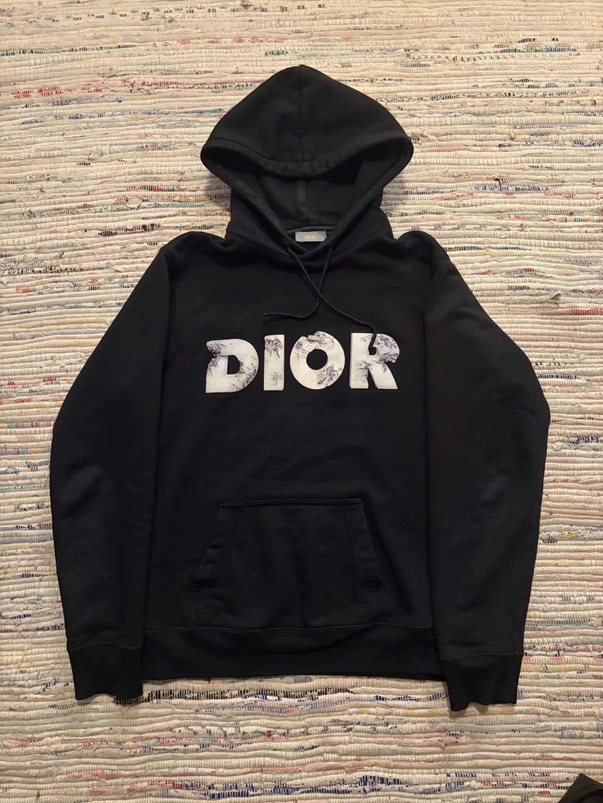 Dior Christian Dior Daniel Arsham Hoodie Sweatshirt Black Pink