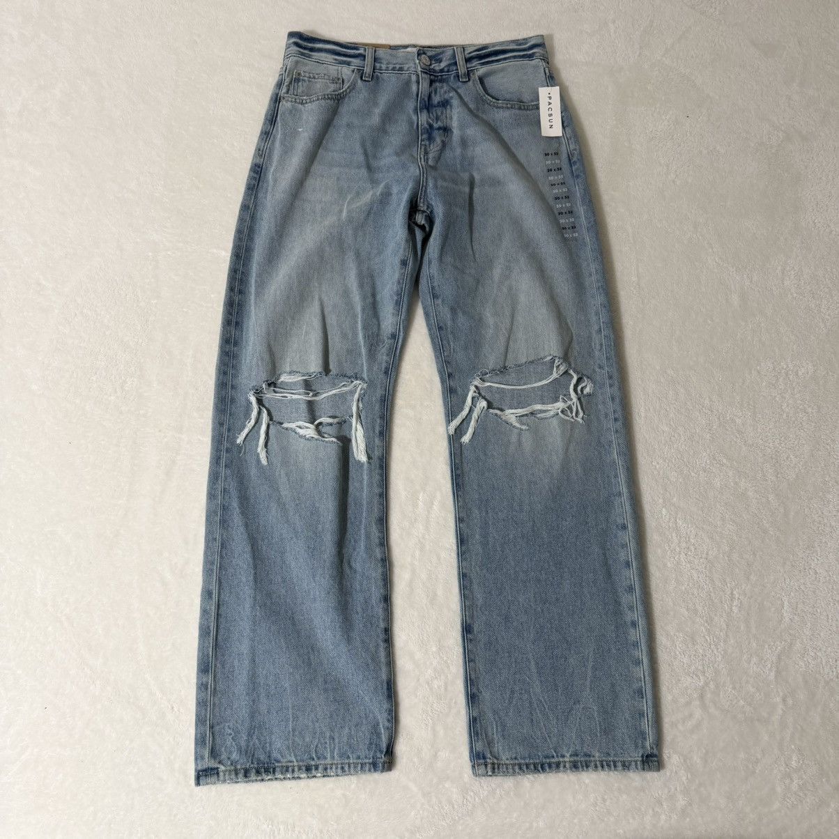 Pacsun Pacsun Dylan Baggy Light Blue Jeans Size US 30 / EU 46 - 1 Thumbnail