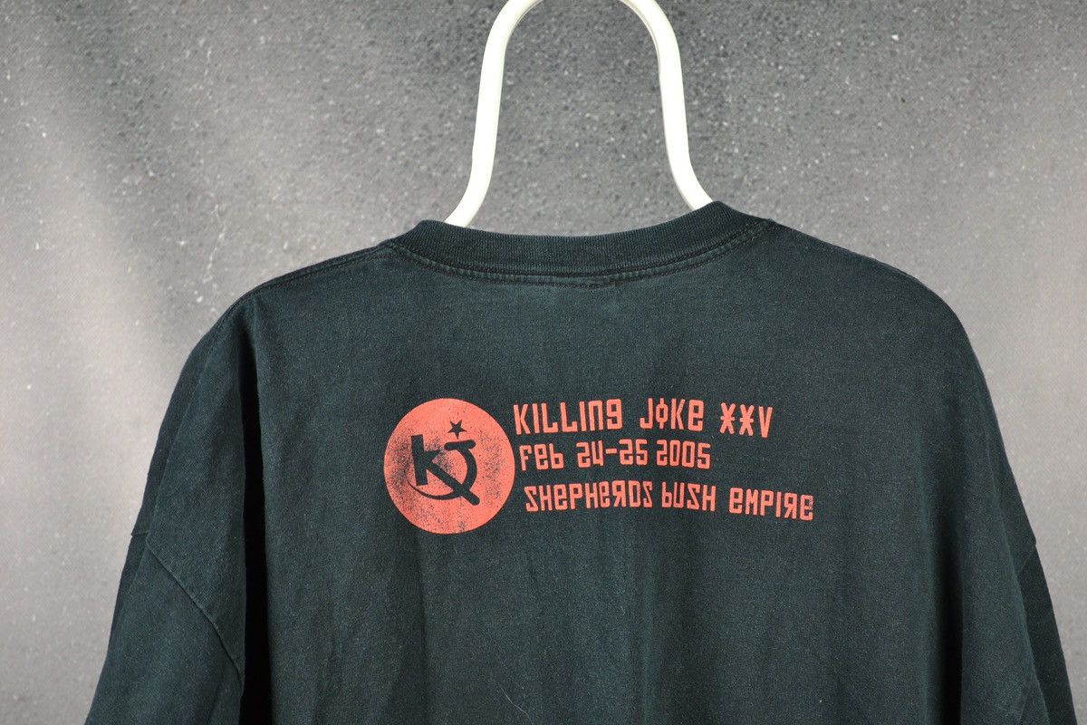 Band Tees × Vintage Killing Joke Vintage T Shirt 2005 Post Punk Rock Size XXL Size US XXL / EU 58 / 5 - 7 Thumbnail