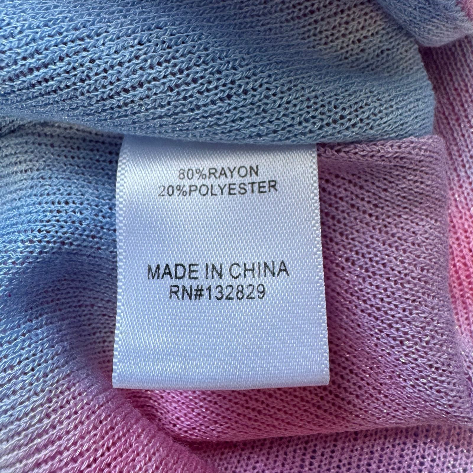 Other Lovers + Friends Mclaughlin Pastel Tie Dye Top XS NWT Size XS / US 0-2 / IT 36-38 - 9 Thumbnail
