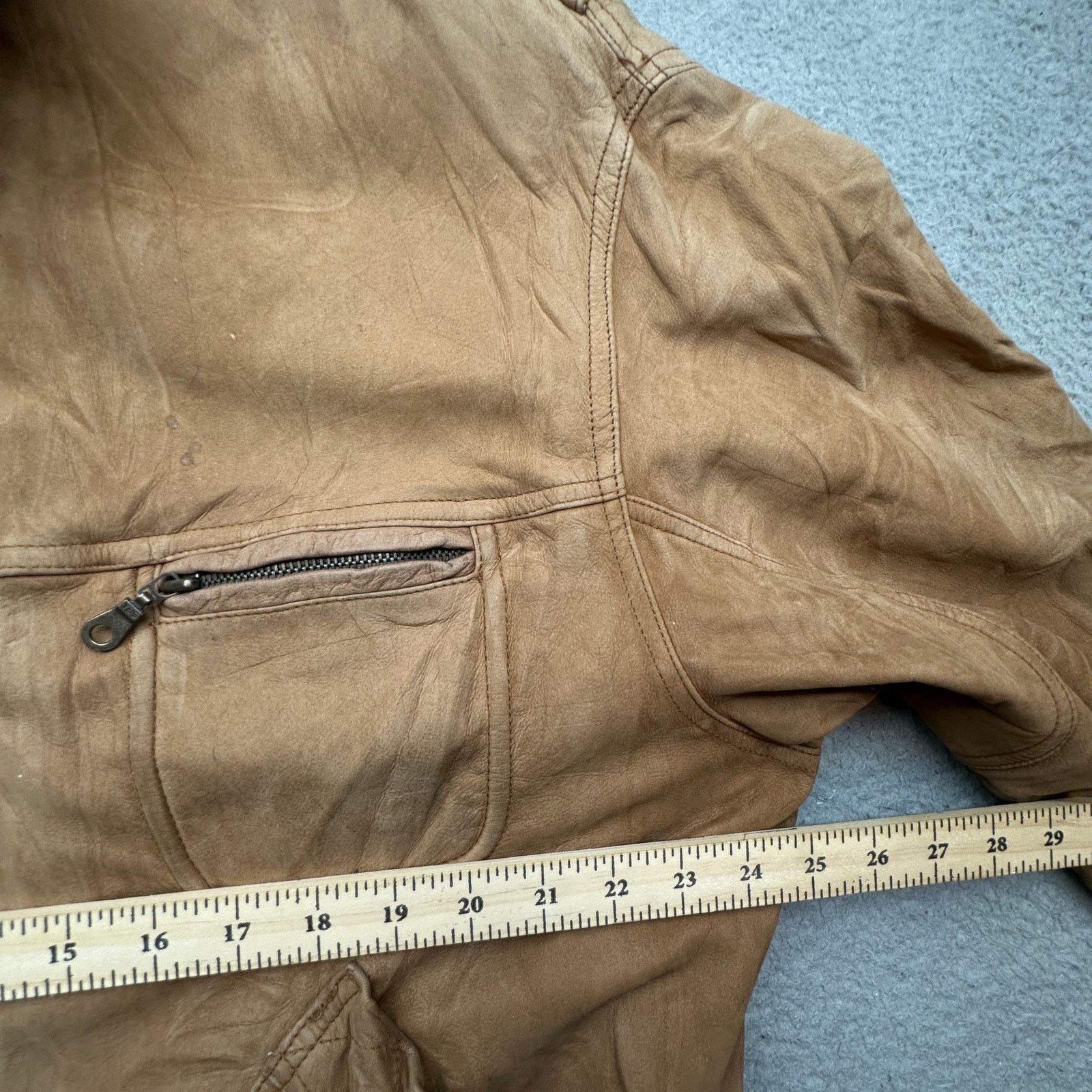 John Ashford VTG John Ashford Suede Leather Barn Chore Work Coat Large Size US L / EU 52-54 / 3 - 5 Thumbnail