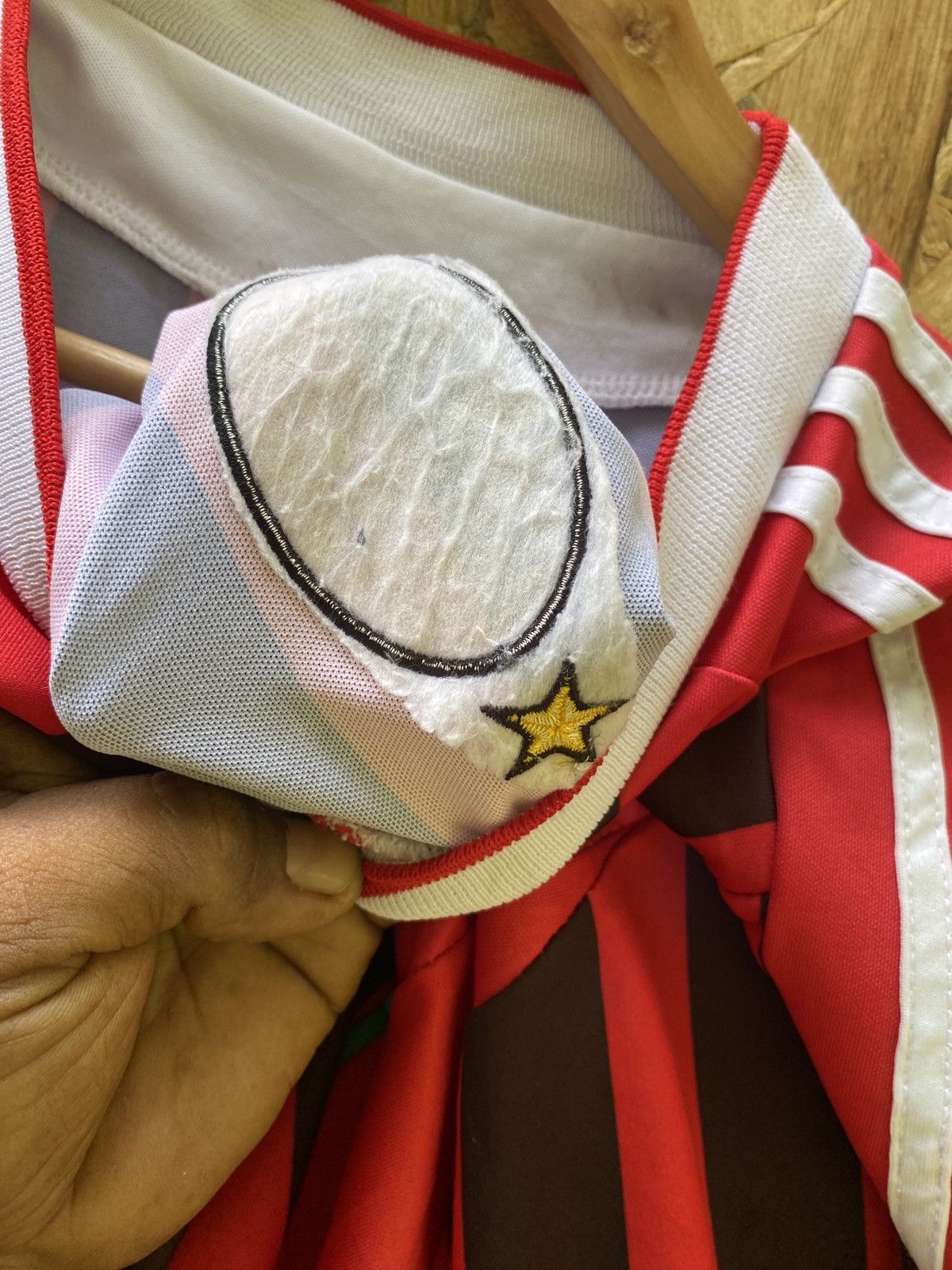 Adidas × Vintage Vintage a.c milan jersey Size US M / EU 48-50 / 2 - 9 Thumbnail