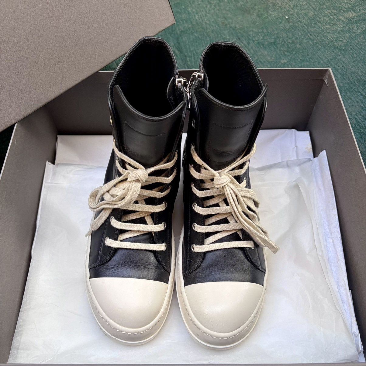 Rick Owens Rick Owens Mainline Leather Ramones High Size US 8 / EU 41 - 15 Thumbnail