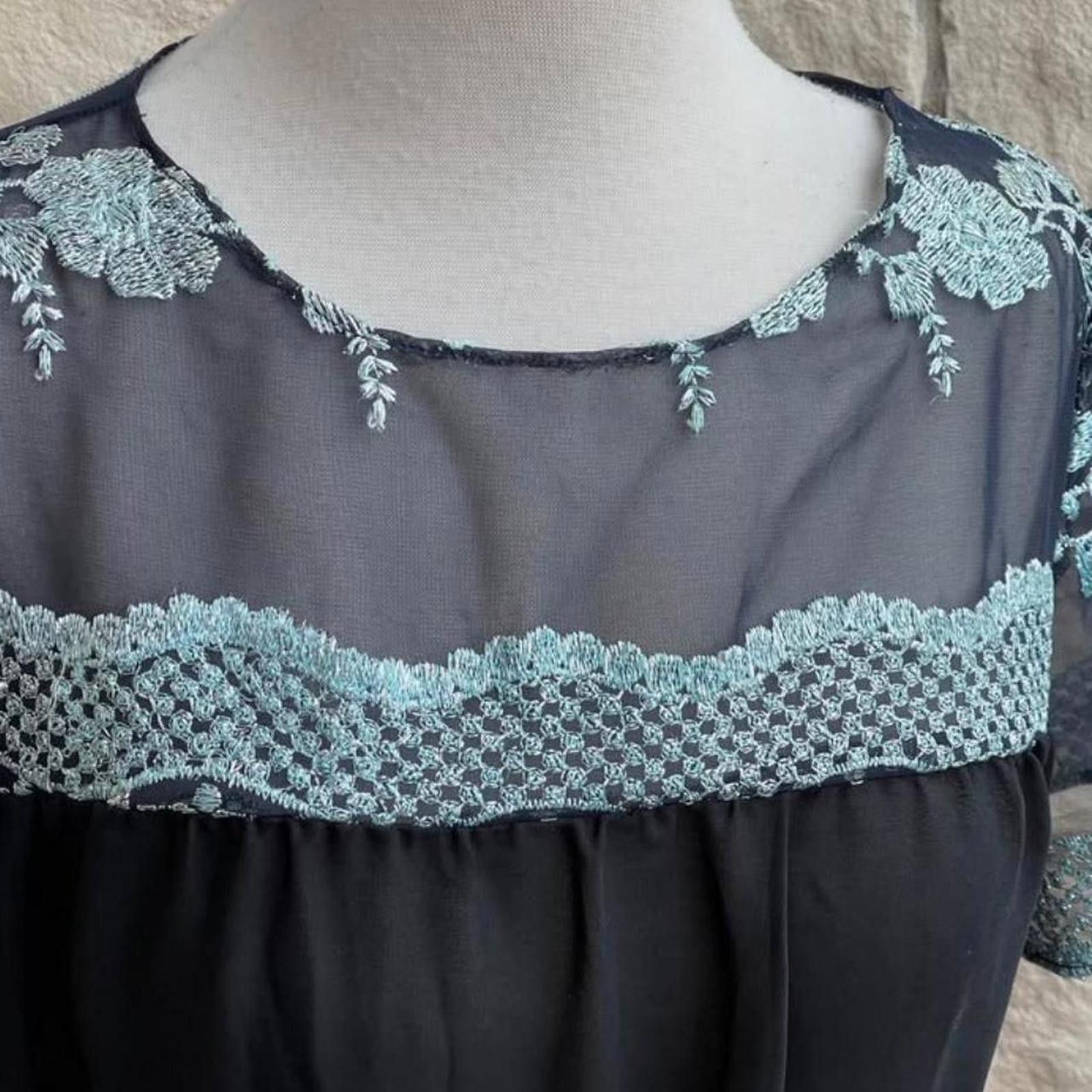 Other vintage 1950s lace and sheer dress dress #lacelove Size S / US 4 / IT 40 - 3 Thumbnail