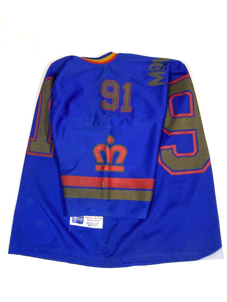 NFL × Vintage Vintage 1991 Official London Monarchs Football Jersey Size US XL / EU 56 / 4 - 7 Thumbnail