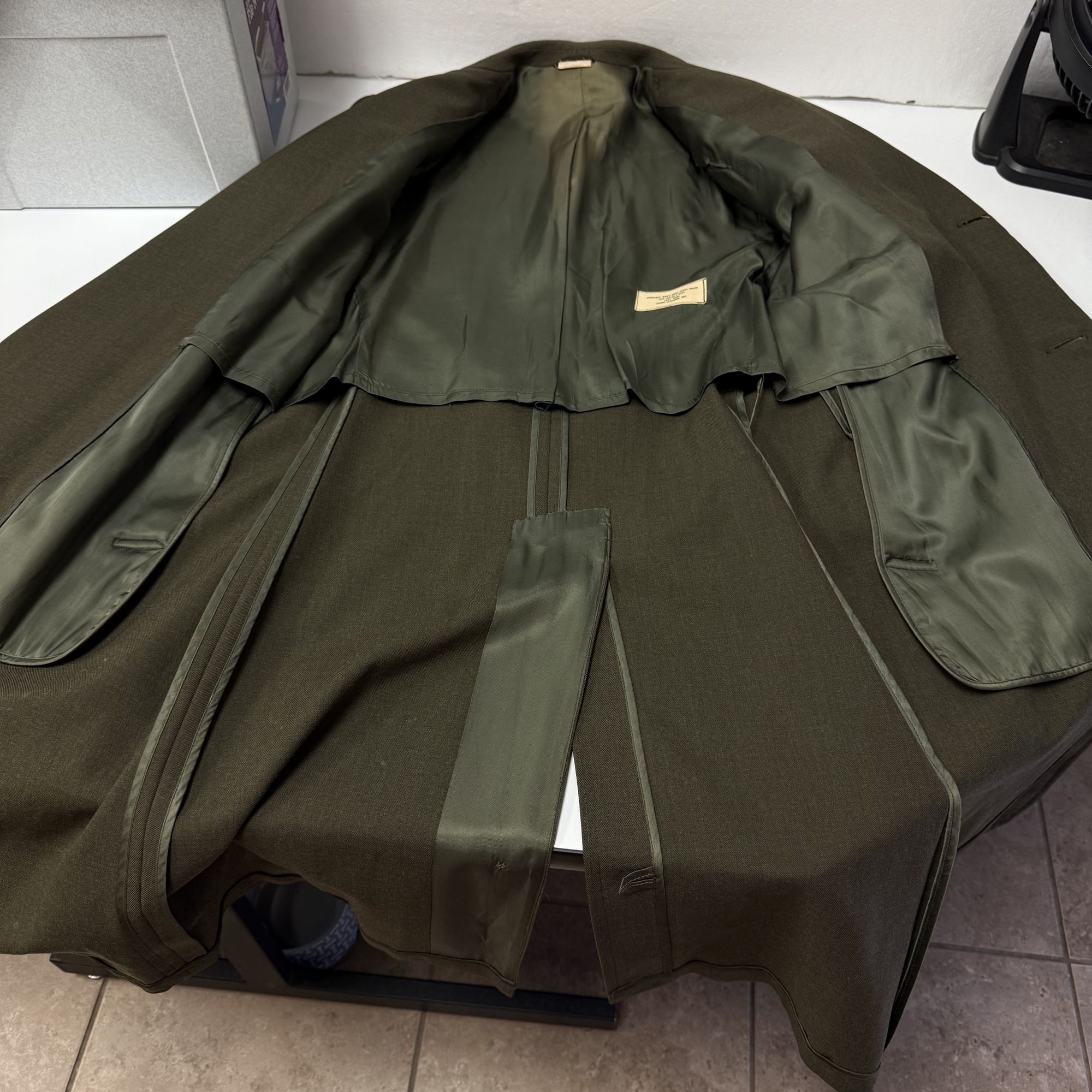 Other Vtg Viking Clothing VIETNAM Era Military SERGE GREEN Jacket Size US S / EU 44-46 / 1 - 5 Thumbnail