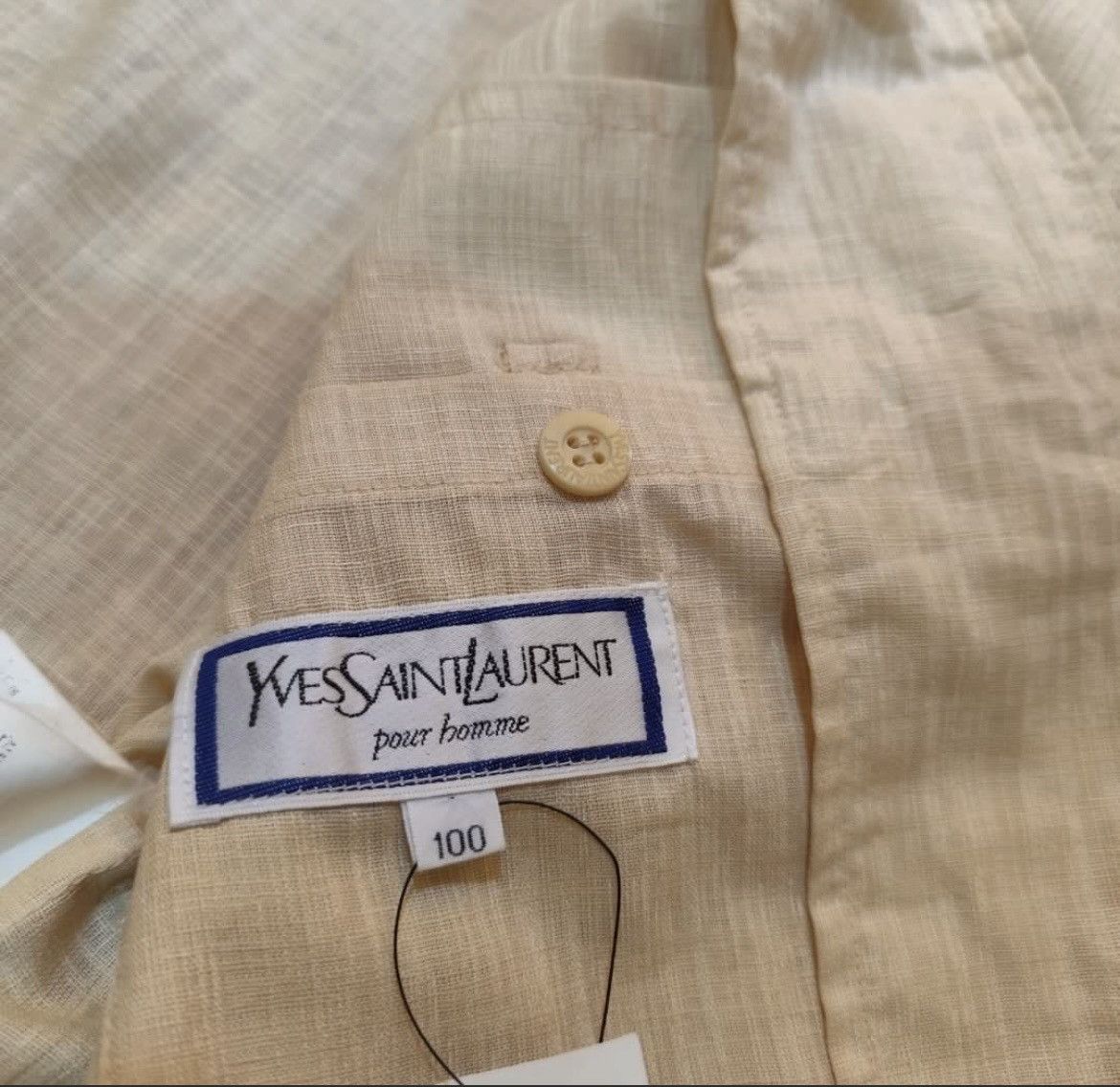 Yves Saint Laurent Vibtage Yves Saint Laurent Work Jacket Rare Size US L / EU 52-54 / 3 - 5 Thumbnail
