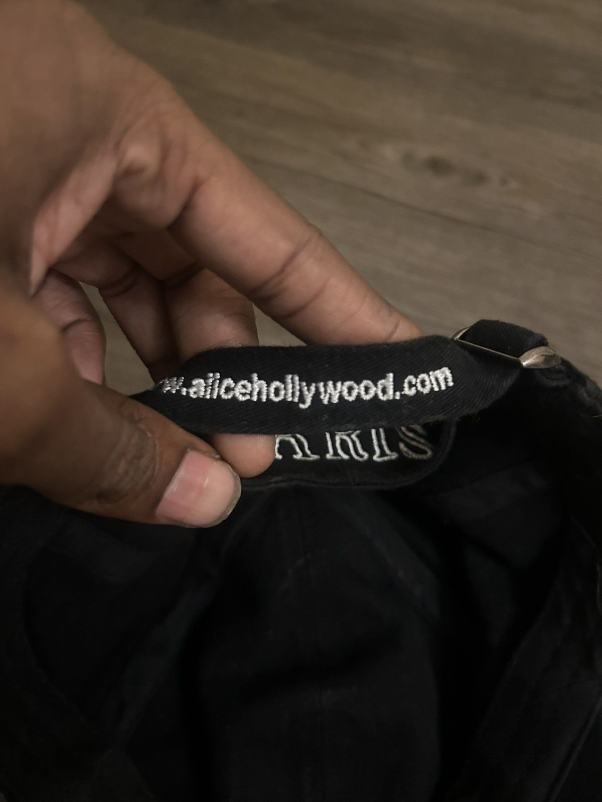 Alice Hollywood Atelier logo cap 2.0(Black) Size ONE SIZE - 2 Thumbnail