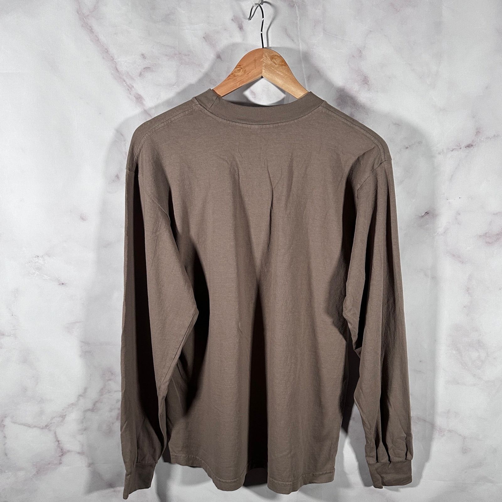 Kanye West Sample Donda Listening Party 2 Tan Longsleeve Size US M / EU 48-50 / 2 - 3 Thumbnail
