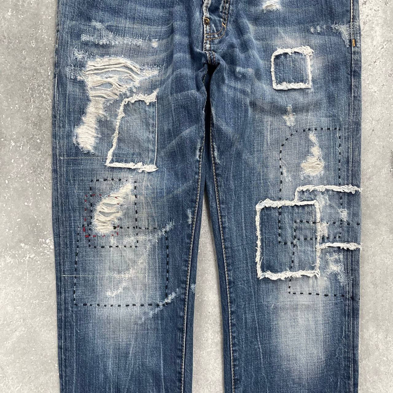 Dsquared2 Dsquared2 Distressed Denim Cool Guy Jeans Blue Size 46 Size US 31 - 6 Thumbnail
