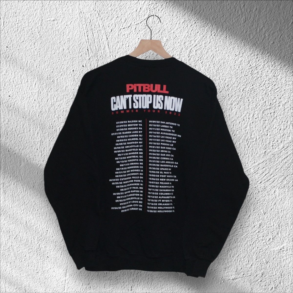 Other Pitbull Can’t Stop Us Now Miami Tour Crewneck Large Size US L / EU 52-54 / 3 - 2 Thumbnail
