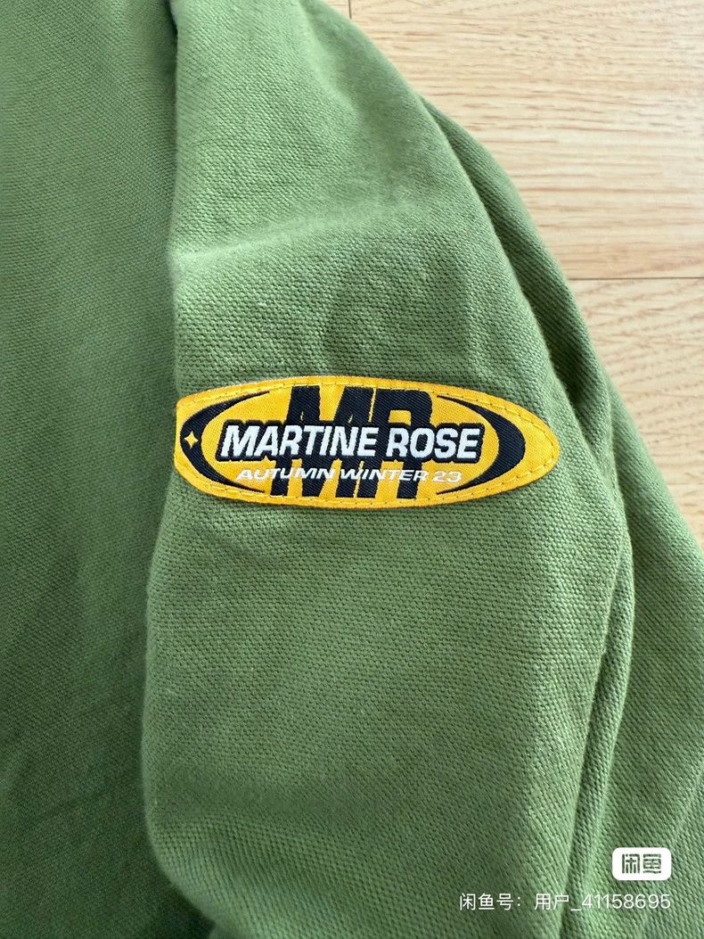 Martine Rose Martine Rose 23aw grass green Velcro jacket Size US M / EU 48-50 / 2 - 5 Thumbnail