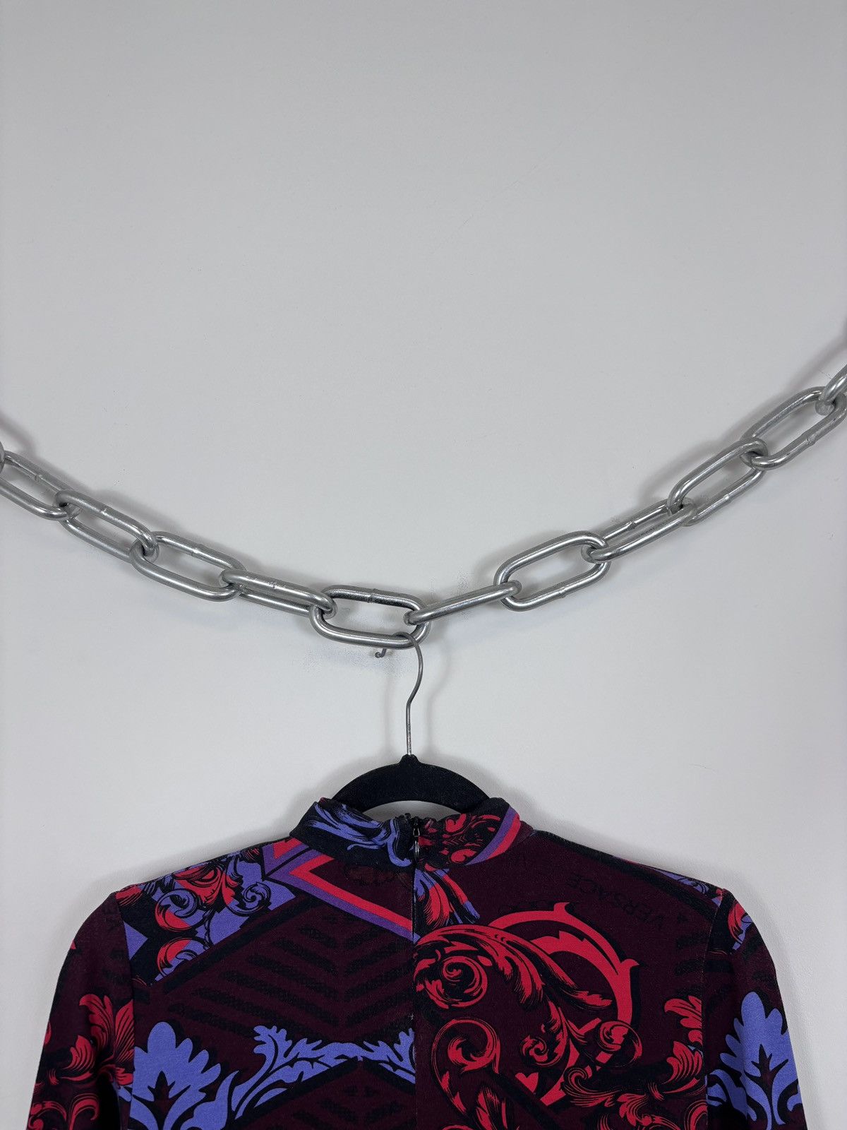 Versace Jeans Couture Versace Jeans Couture NWT Women’s Baroque Print Top Blouse Size S / US 4 / IT 40 - 18 Thumbnail