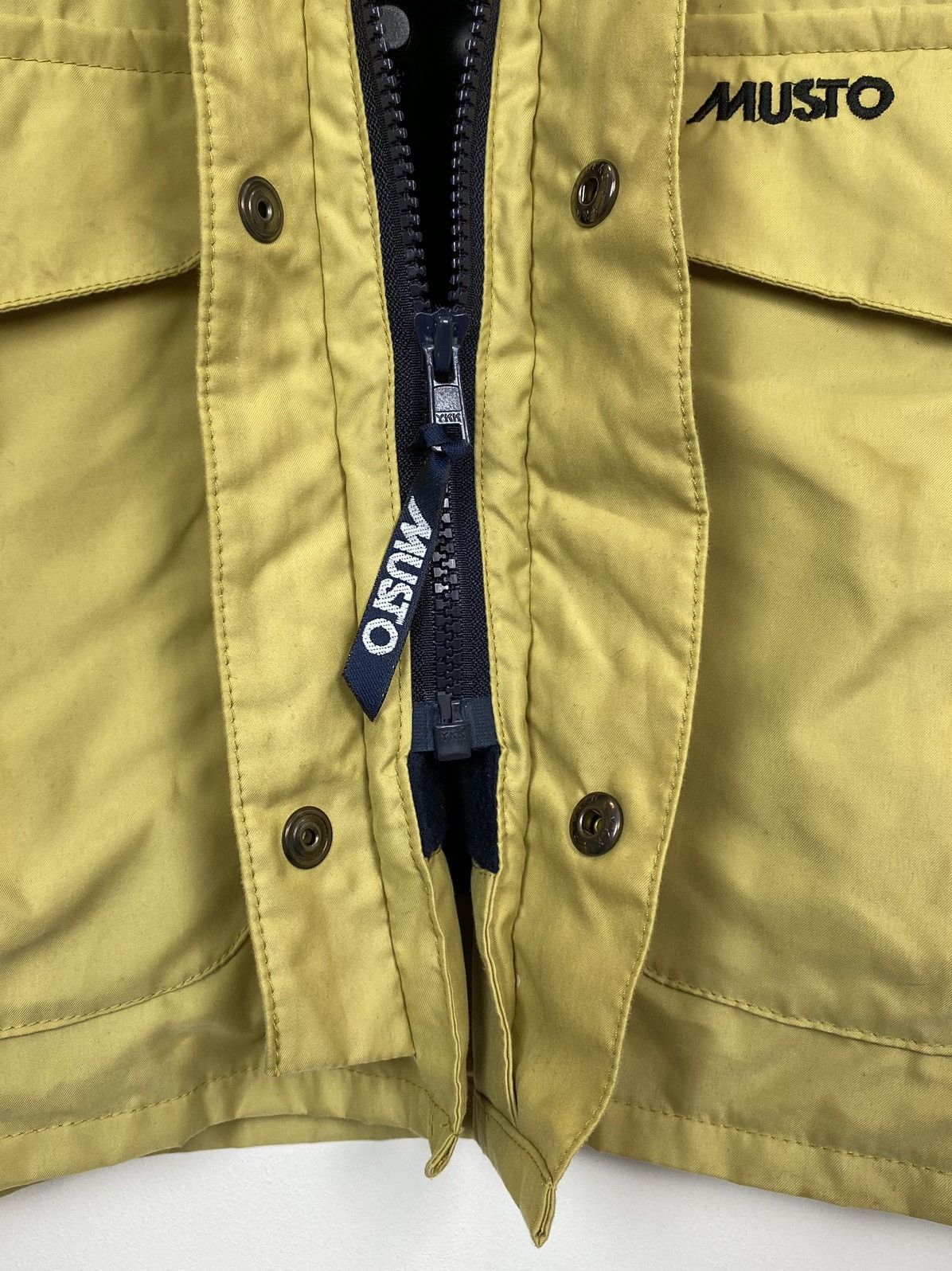 Musto Musto Snugs Full Zip Long Sleeve Jacket Yellow Men's Size M Size US M / EU 48-50 / 2 - 9 Thumbnail